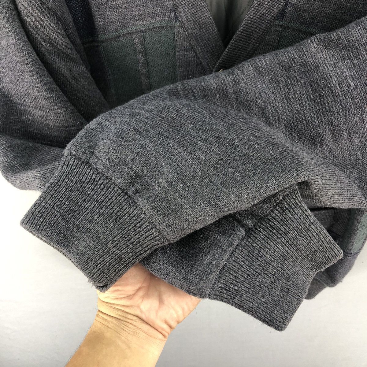 Lindbergh Vintage 90’s Lindbergh Colour Block Cardigan Size US L / EU 52-54 / 3 - 10 Thumbnail