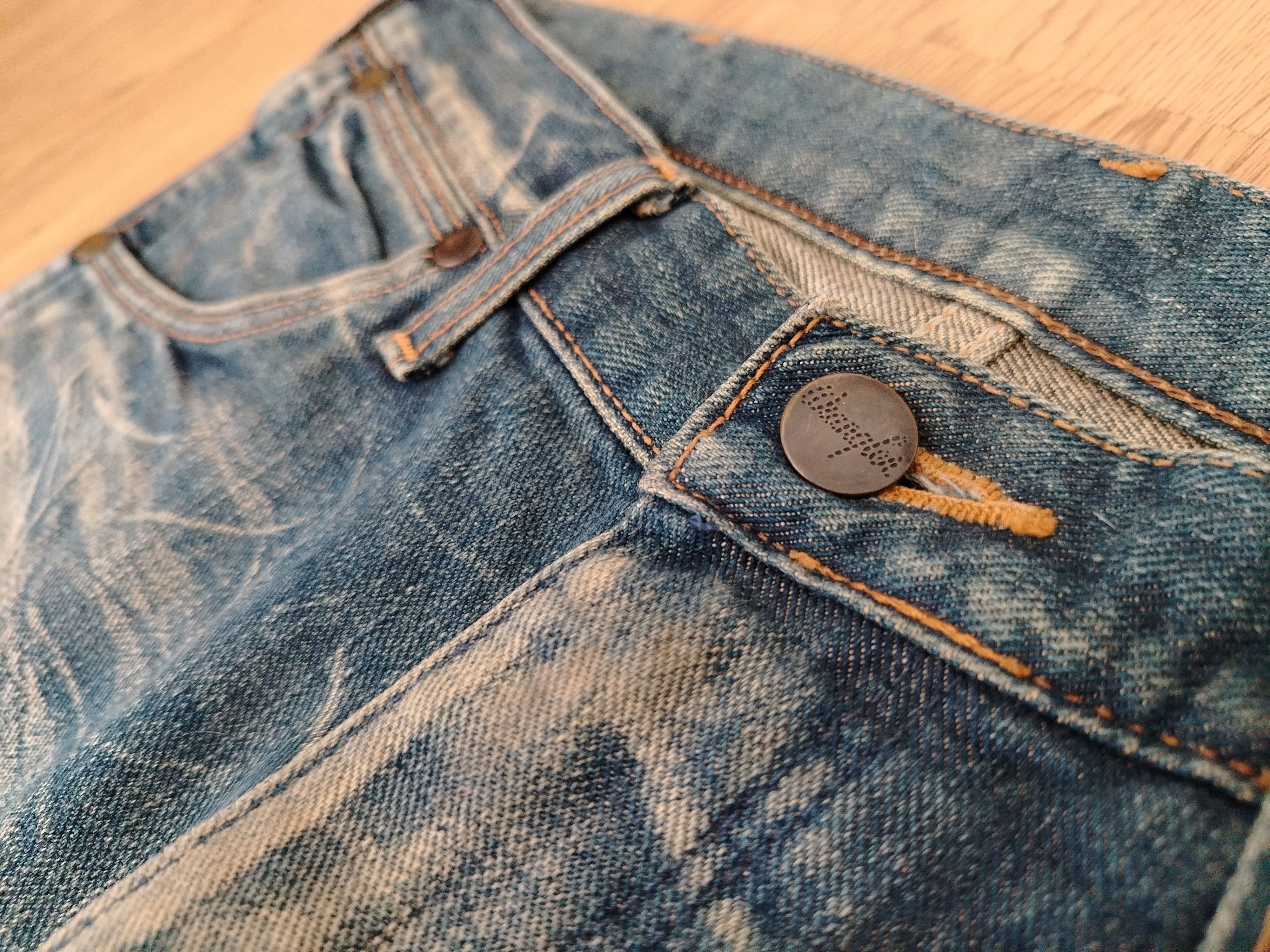 Japanese Brand Bootcut Flare Jeans Wrangler Vintage Size US 30 / EU 46 - 3 Thumbnail