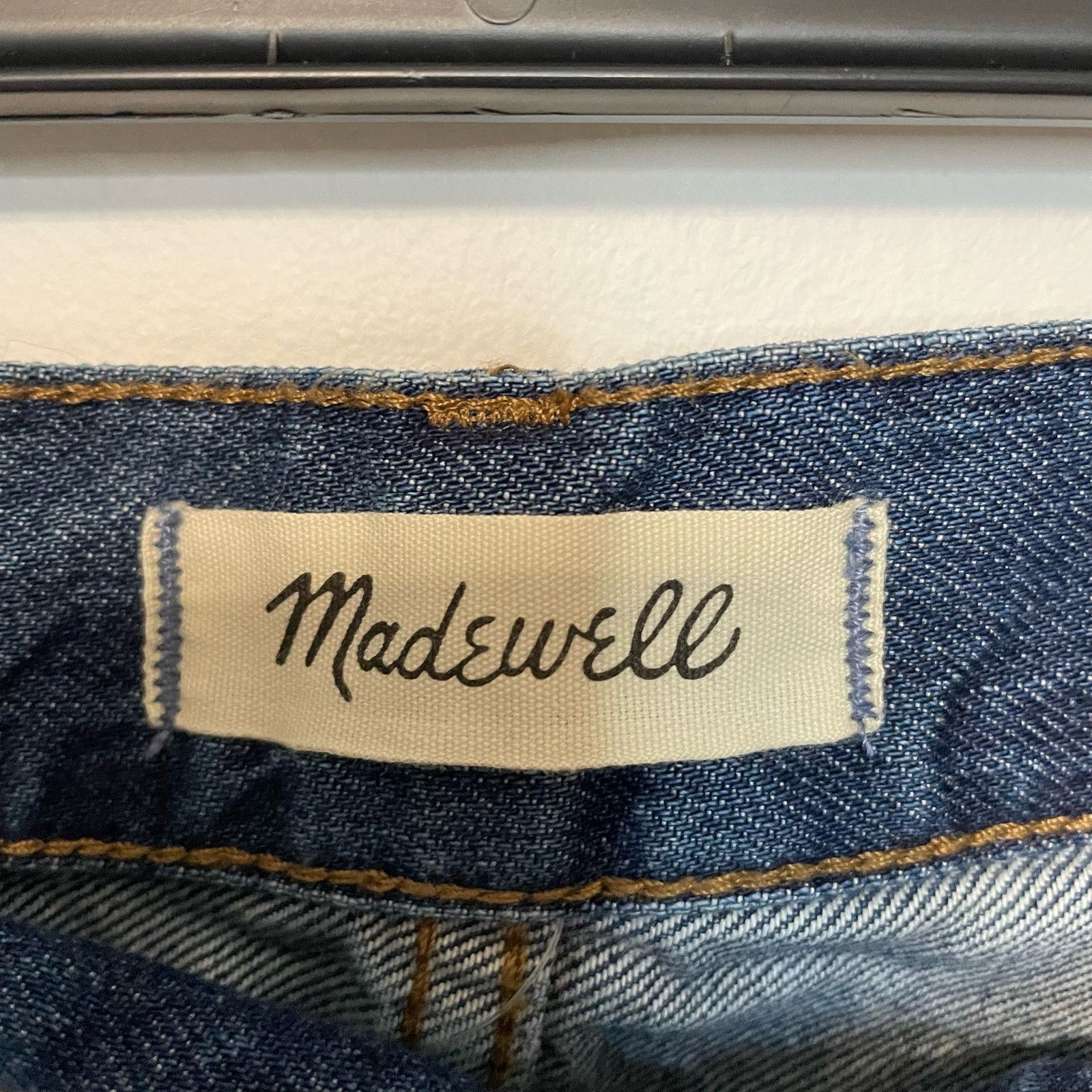Madewell Madewell Perfect Vintage Jeans 30 Denim High Rise Casual Size 32" / US 10 / IT 46 - 4 Thumbnail