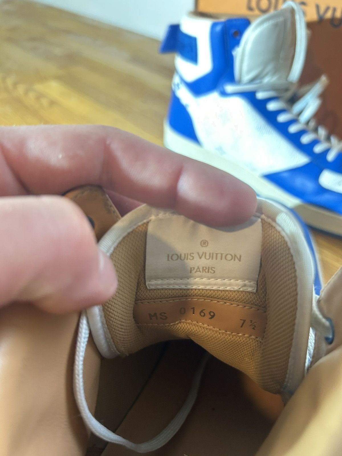 Louis Vuitton Louis Vuitton High Top Sneakers Size US 7.5 / EU 40-41 - 7 Thumbnail