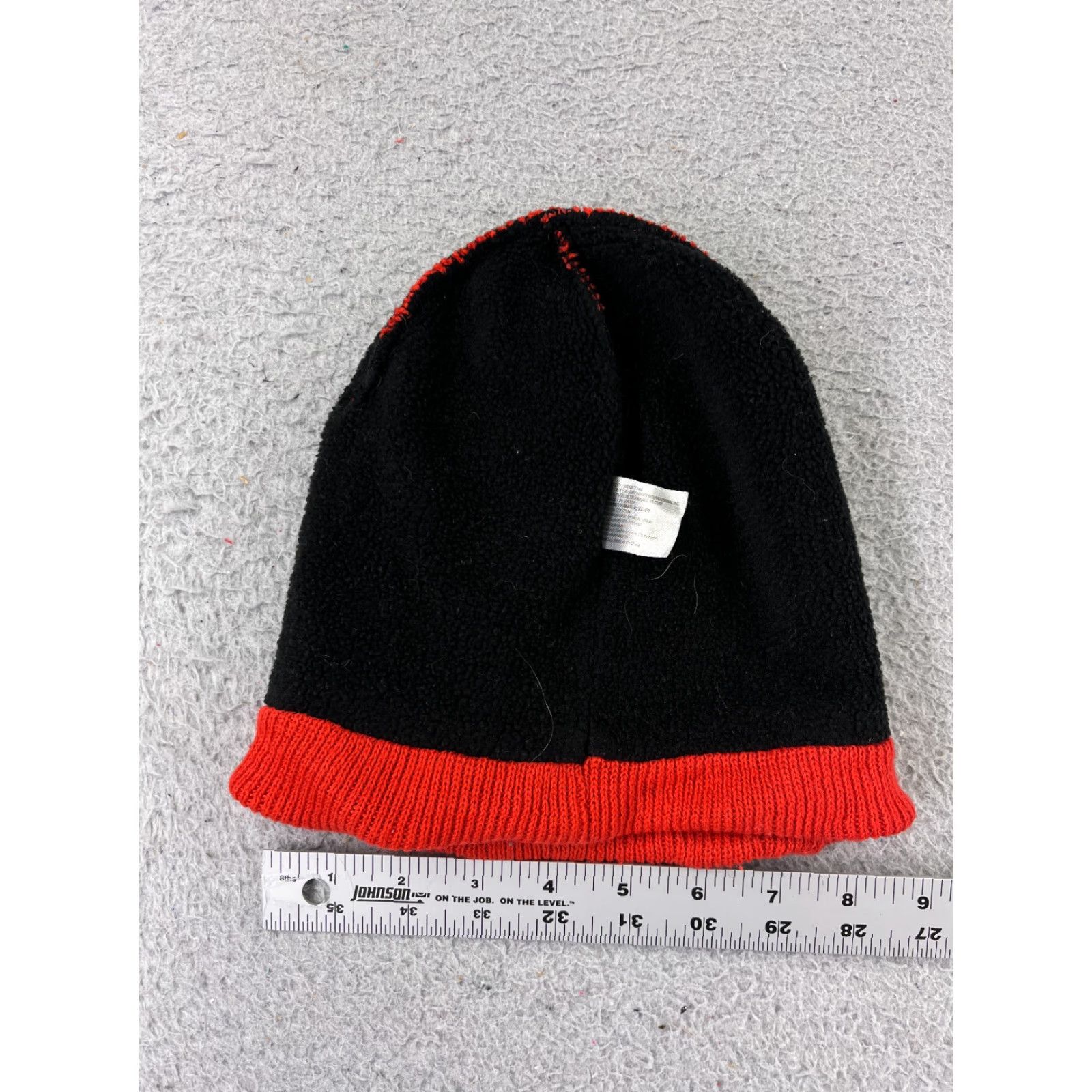 Vintage Nite Fashion Beanie Toque Adult One Size Red Knit Acrylic Polyester Lined Winter Size ONE SIZE - 4 Thumbnail