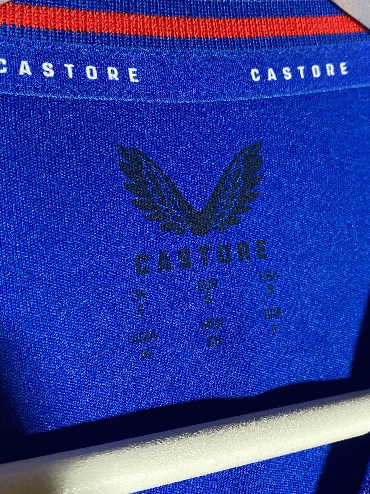Other Castore Rangers FC 2023 2024 Home Football Shirt Size US S / EU 44-46 / 1 - 14 Thumbnail