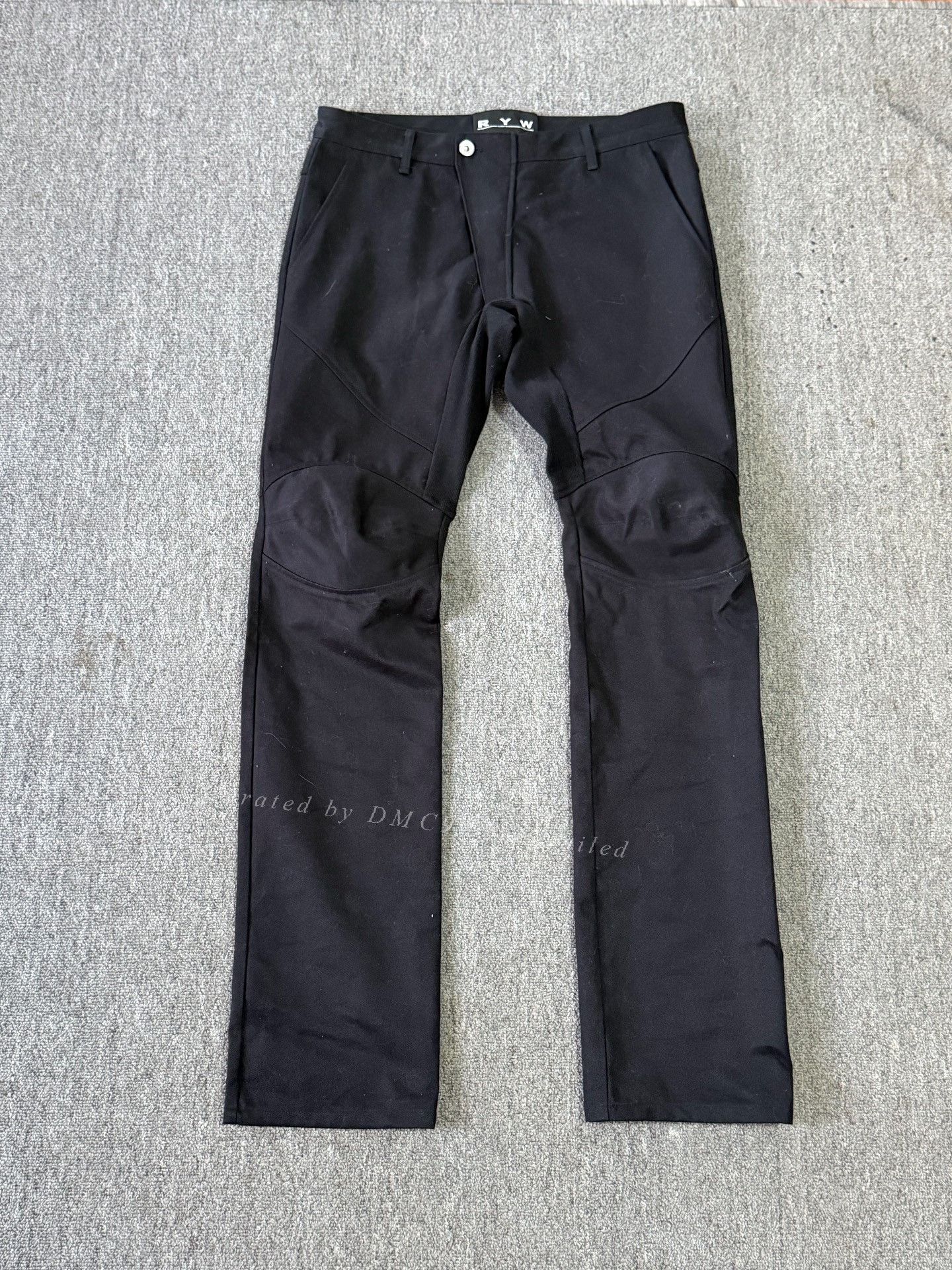 Destroy Lonely RYW.ent Moto Jeans Black Size US 34 / EU 50 - 1 Thumbnail