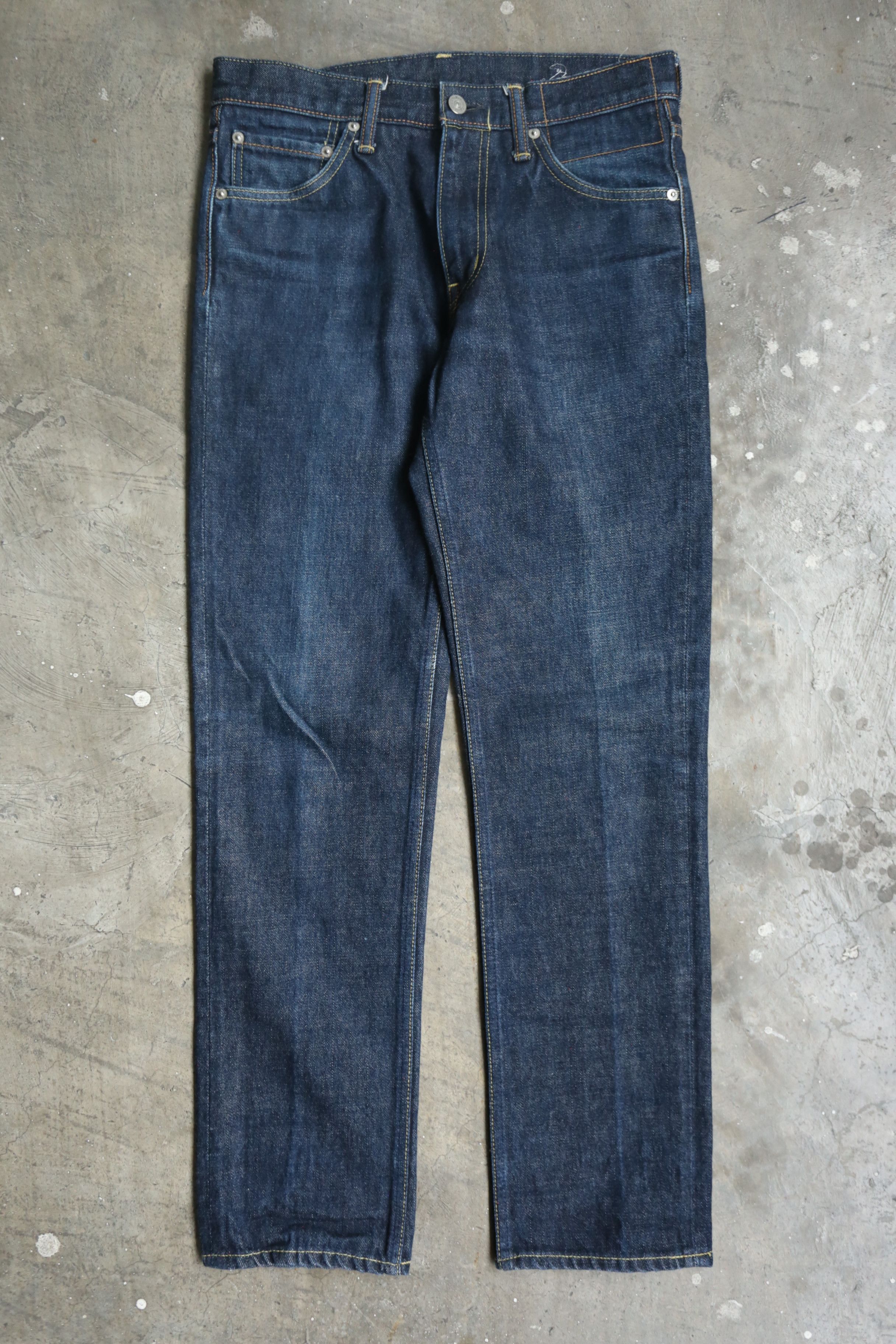 Visvim Visvim Fluxus Damaged-1 D1 Denim W33L32 | Grailed