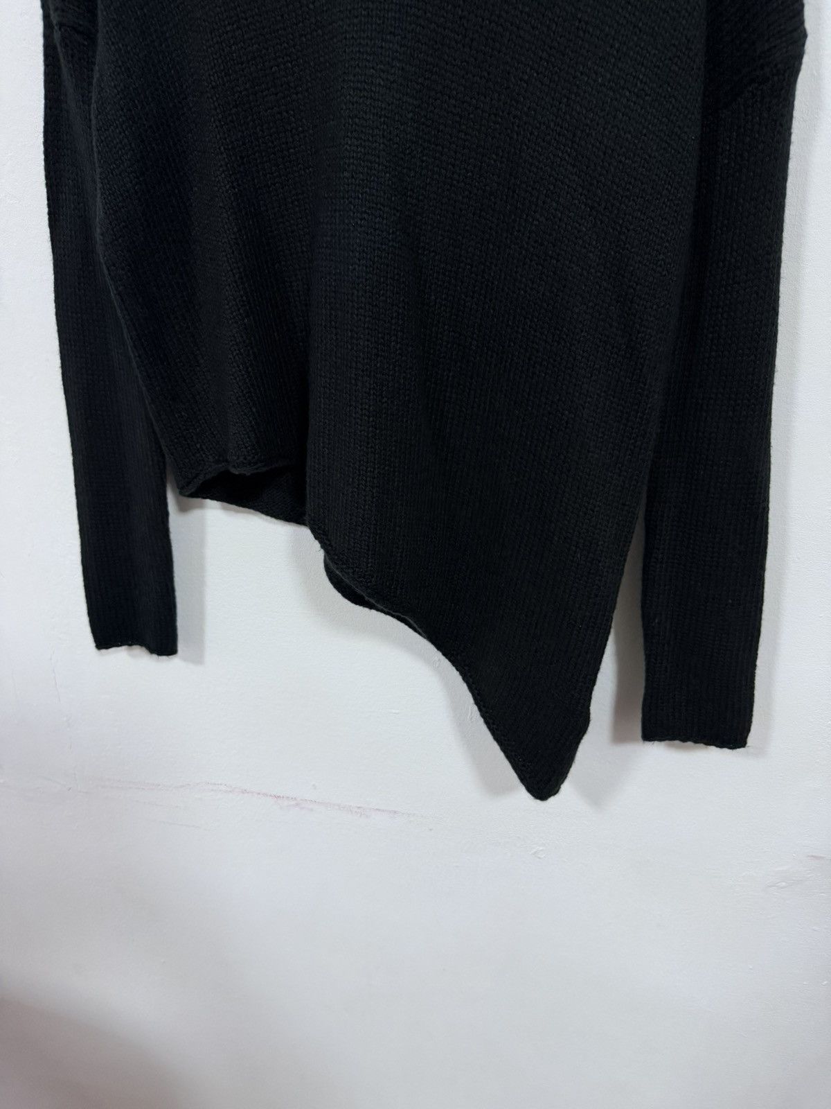 Helmut Lang Karl Helmut Asymmetrical Knit Sweater Size S / US 4 / IT 40 - 2 Thumbnail