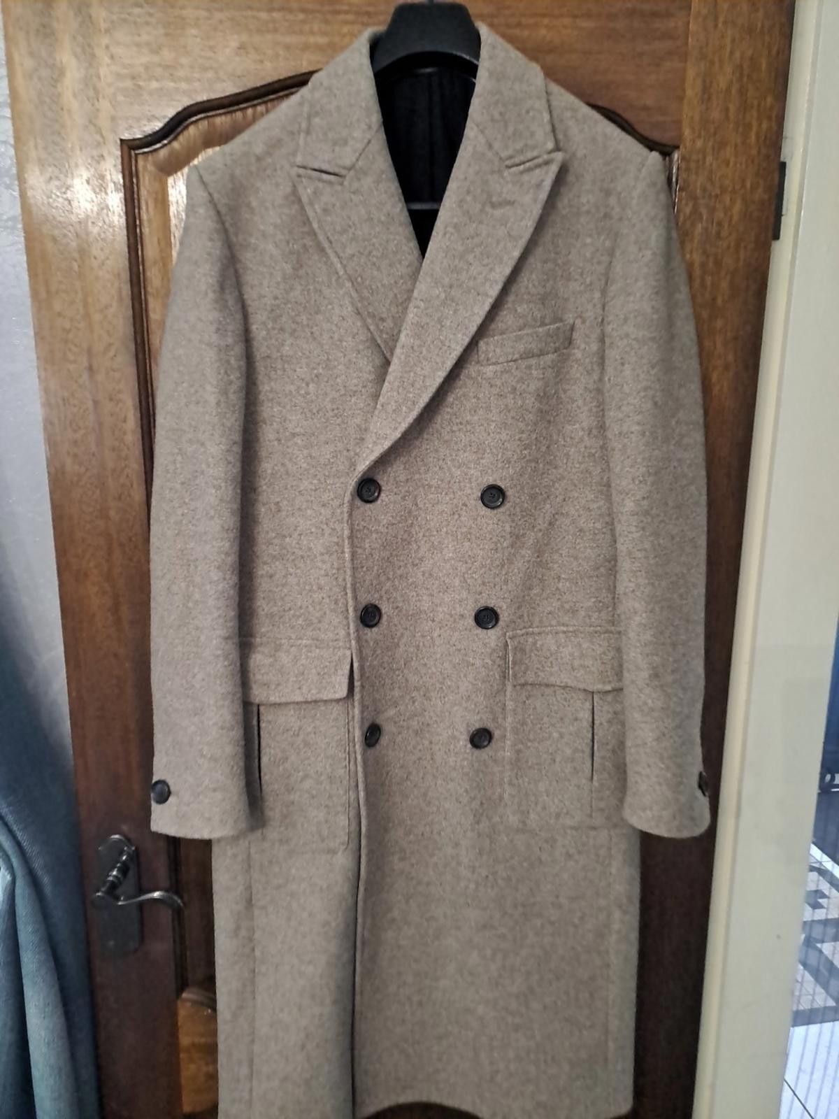 Oliver Spencer Oliver Spencer Double Breasted Wool Overcoat Size 3 Rrp £589 Size US M / EU 48-50 / 2 - 2 Thumbnail