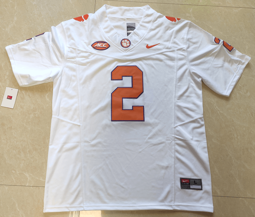 Other Men's Clemson Tigers #2 Cade Klubnik Jerseys 2025 White Size US XXL / EU 58 / 5 - 2 Thumbnail