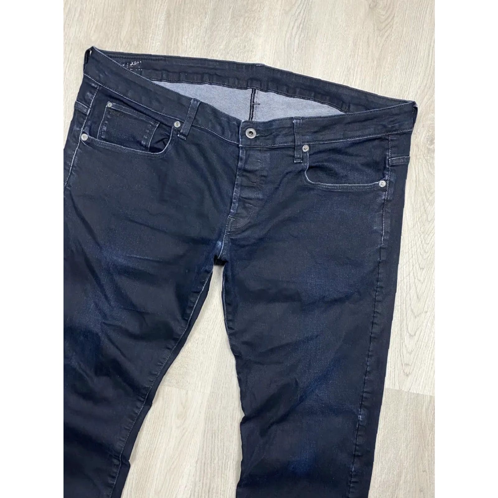 G-Star G Star Raw Vintage Mens Jeans Jeans 38 Denim Blue Regular 32in Inseam Straight Stars 90s Mens Size US 38 / EU 54 - 2 Thumbnail