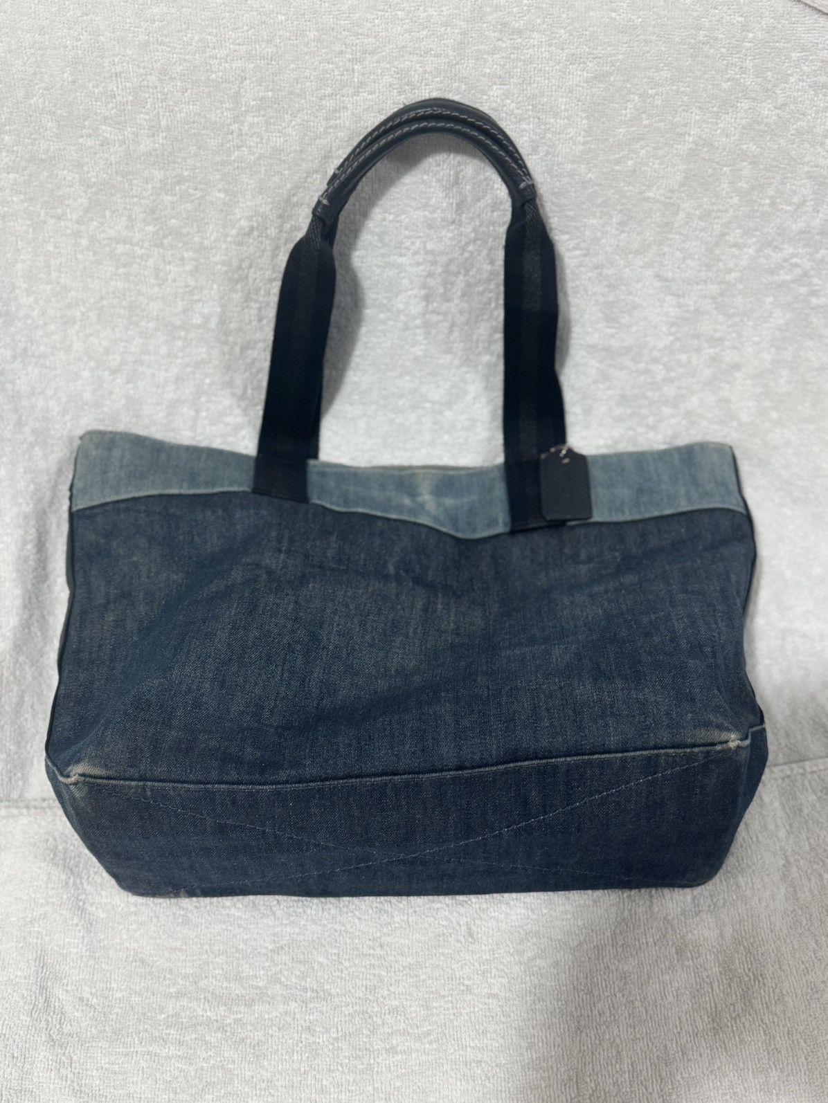 Coach × Vintage COACH Tote bag denim Size ONE SIZE - 6 Thumbnail