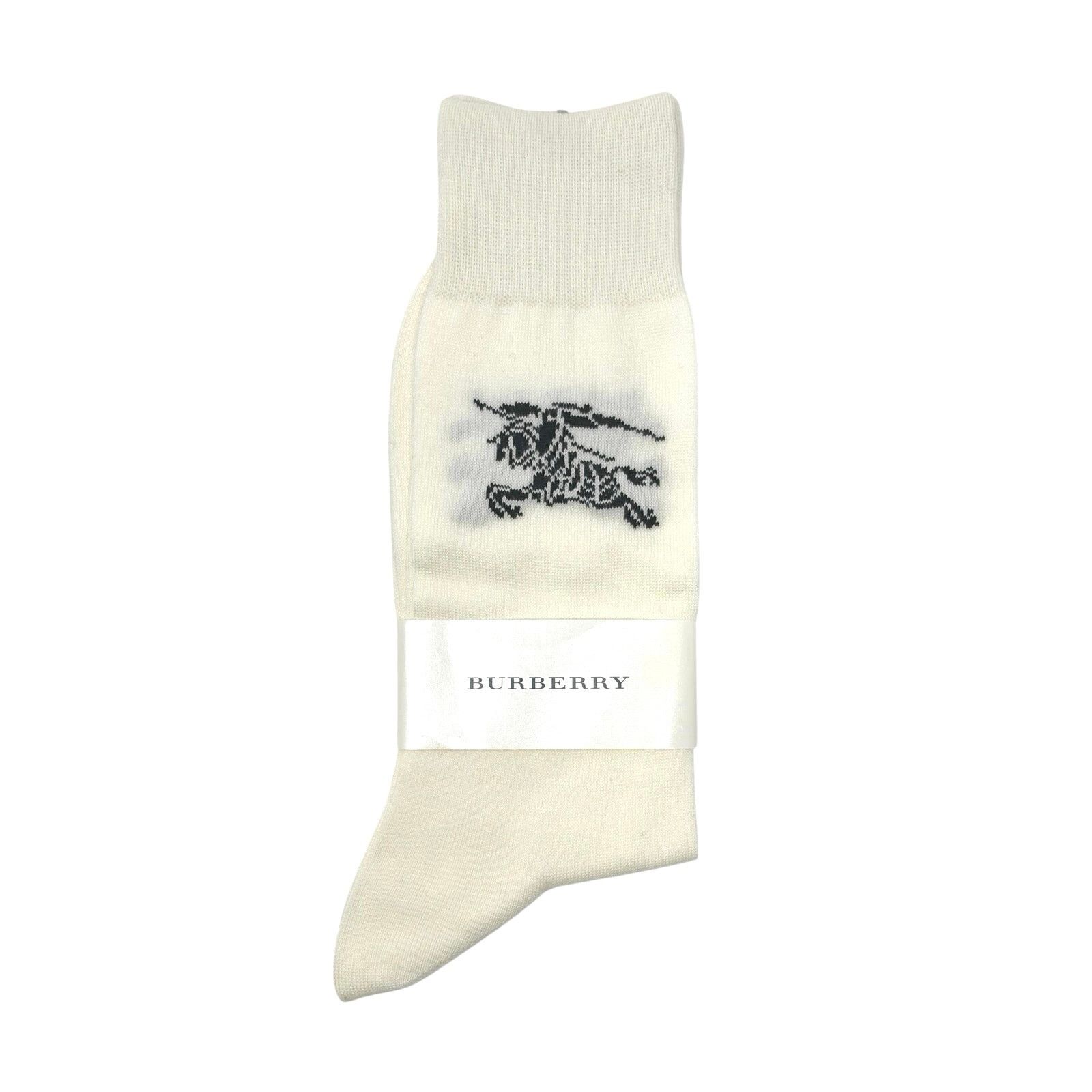 Burberry Burberry Horseman Dress Socks Size ONE SIZE - 1 Thumbnail