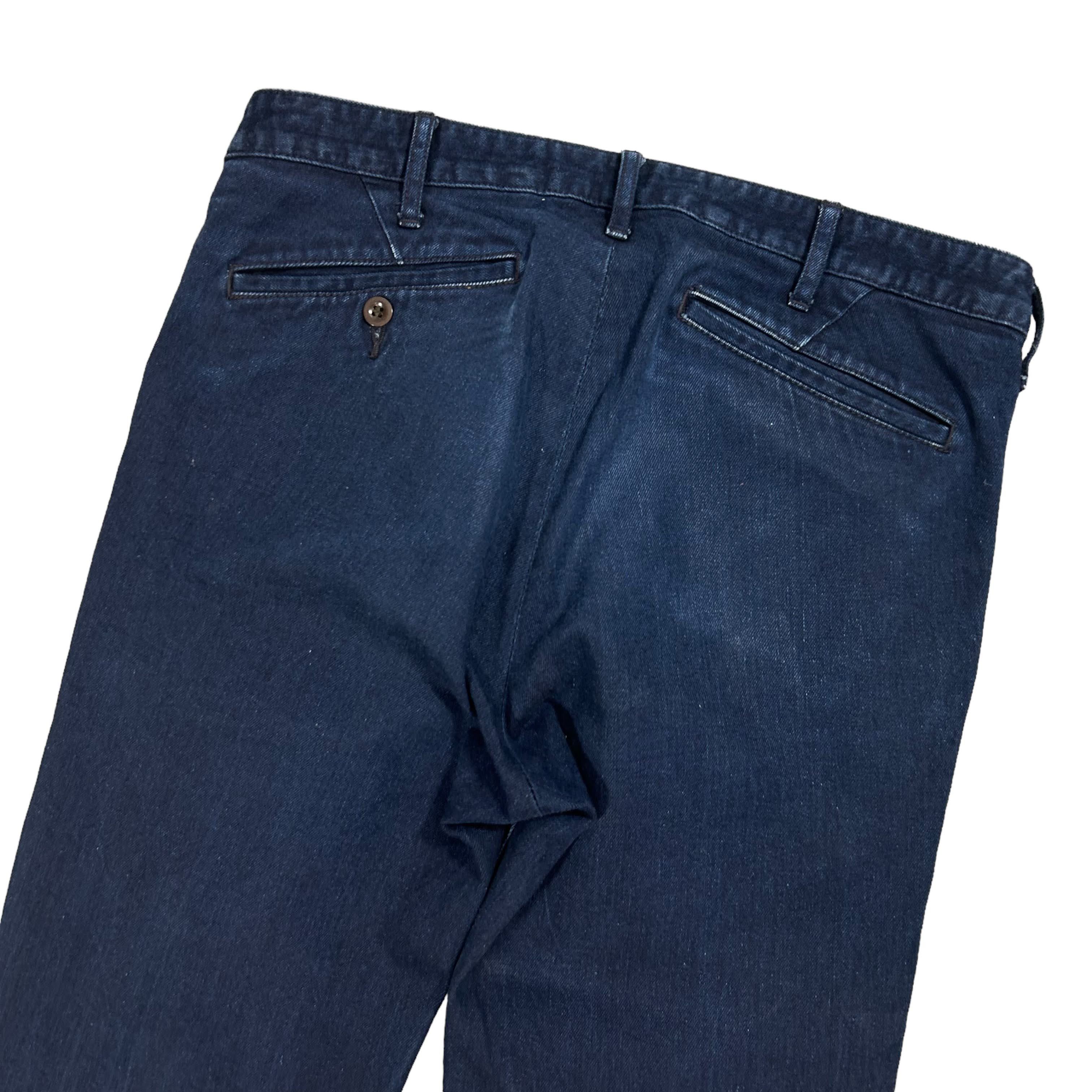 Japan Blue Japan Blue Indigo New Slim Trousers Straight Pants Denim 33 Size US 33 - 4 Thumbnail