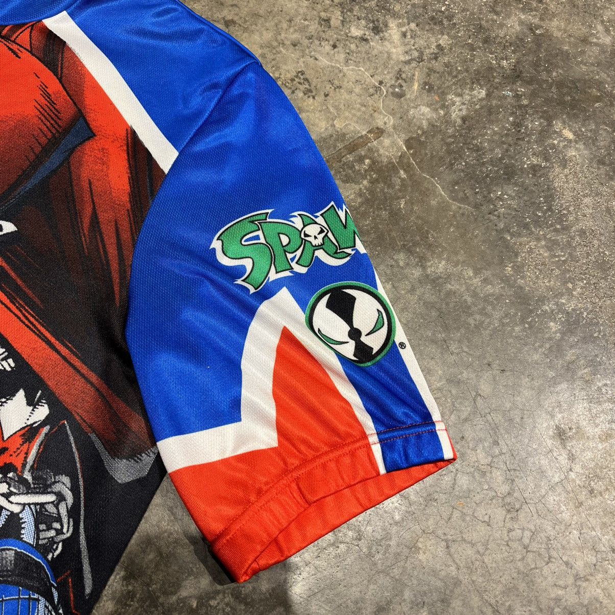Vintage Vintage Spawn Cycling Jersey by Todd McFarlane Productions Size US L / EU 52-54 / 3 - 5 Thumbnail