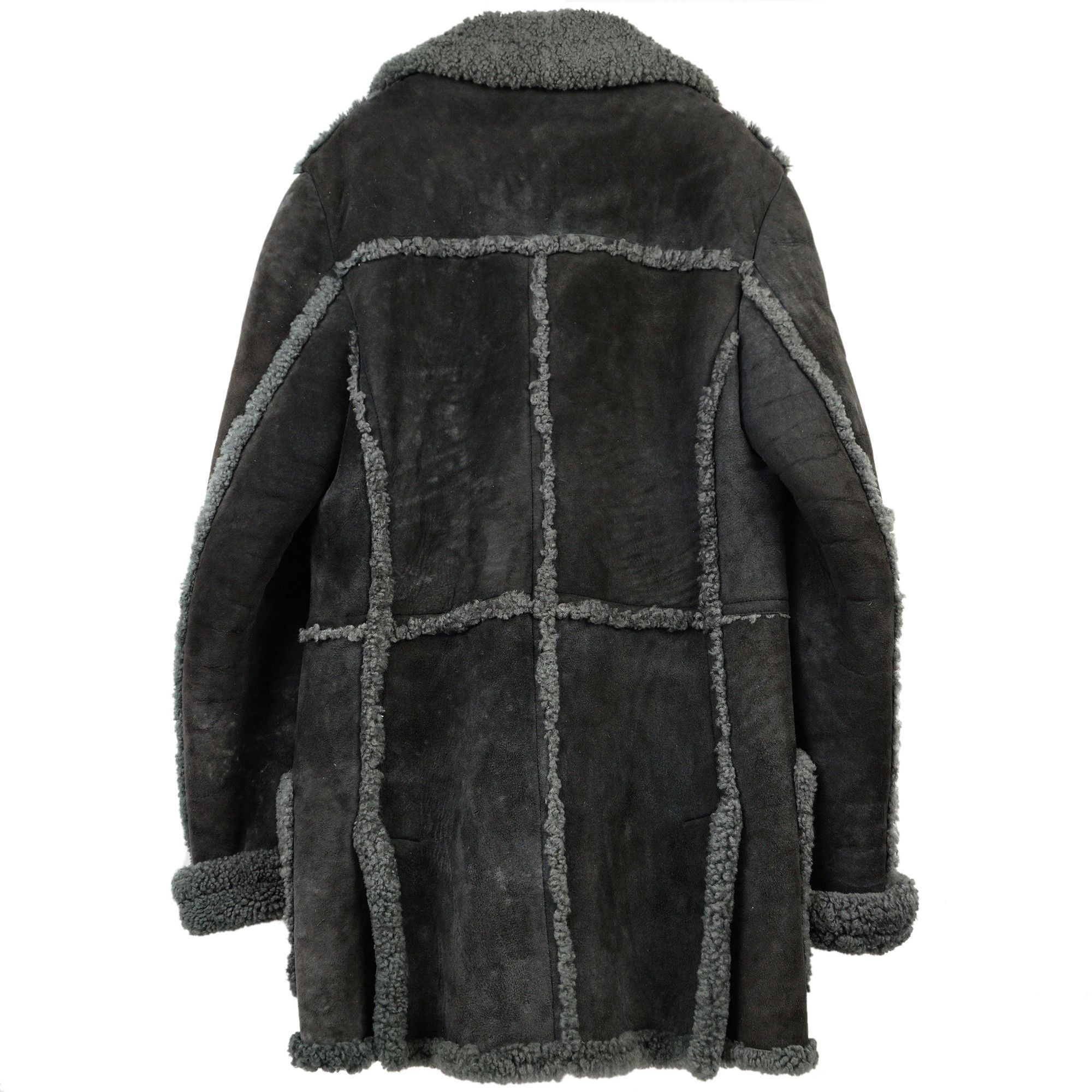 Saint Laurent Paris Yves Saint Laurent Rive Gauche AW06 Shearling Coat Size US M / EU 48-50 / 2 - 2 Thumbnail