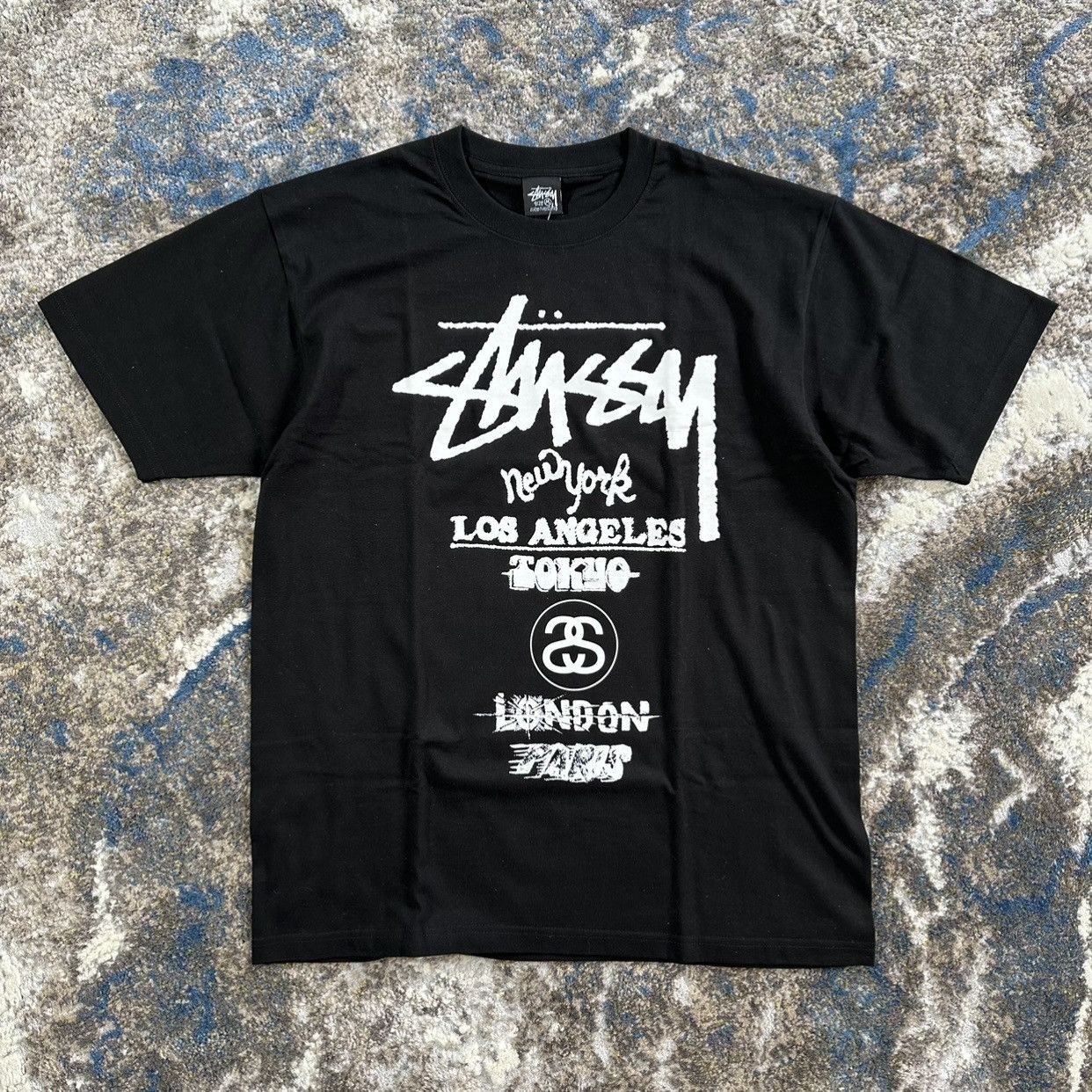 Stussy STUSSY TOUR TEE Size US M / EU 48-50 / 2 - 1 Thumbnail