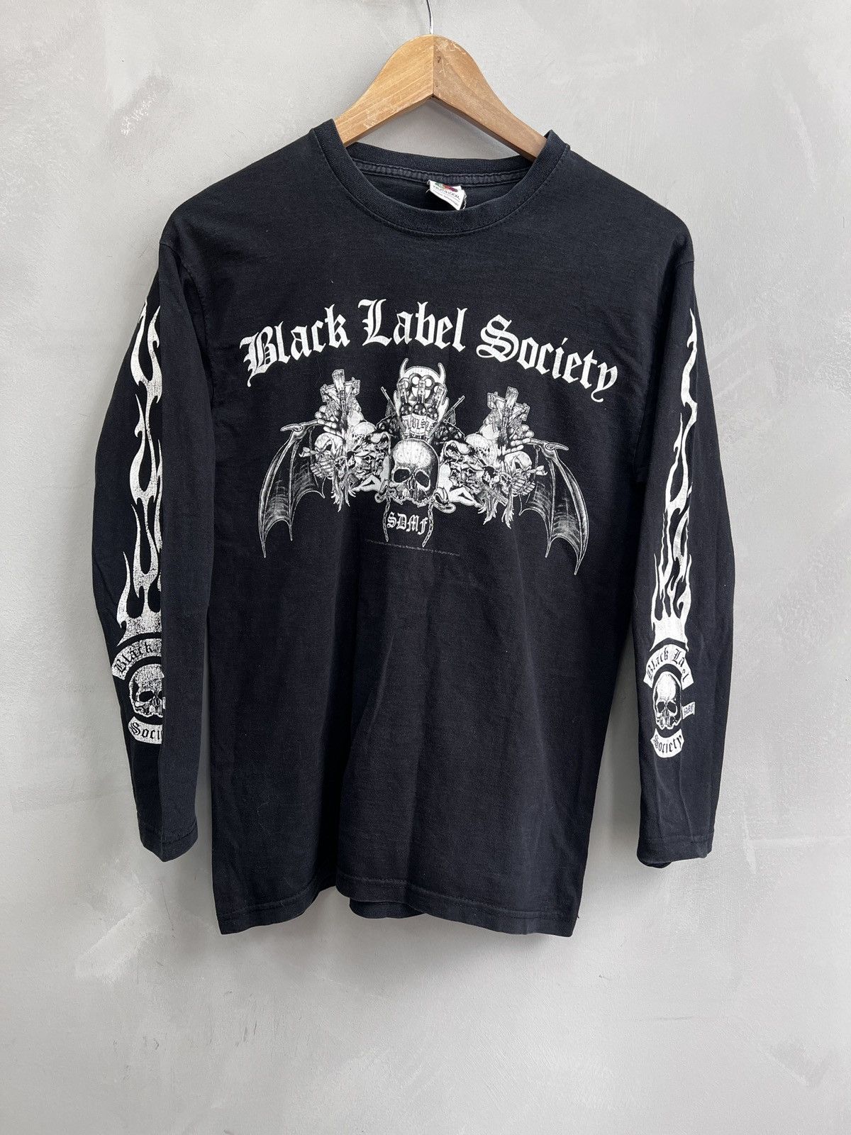Vintage × West Coast Choppers Vintage BLACK LABEL SOCIETY Biker Choppers Long Sleeve Size US S / EU 44-46 / 1 - 2 Thumbnail