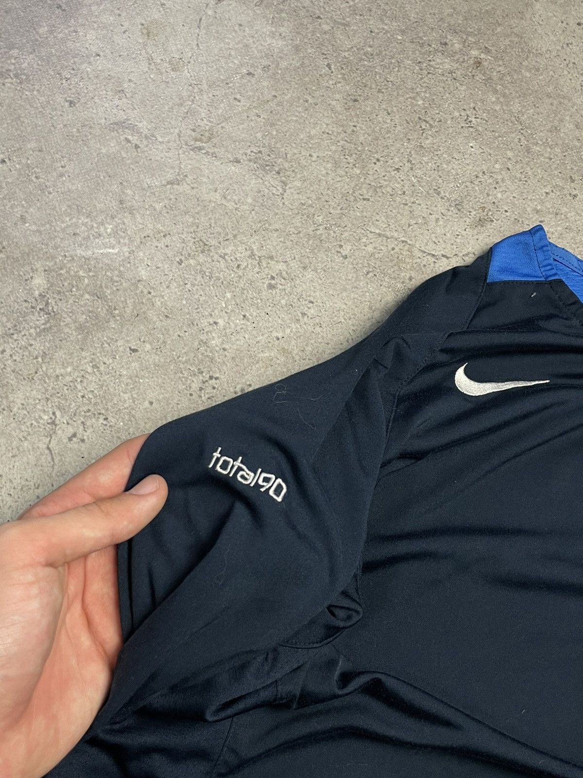 Nike Vintage 1860 Munich Nike Total 90 Football Long Sleeve Track Size US L / EU 52-54 / 3 - 4 Thumbnail