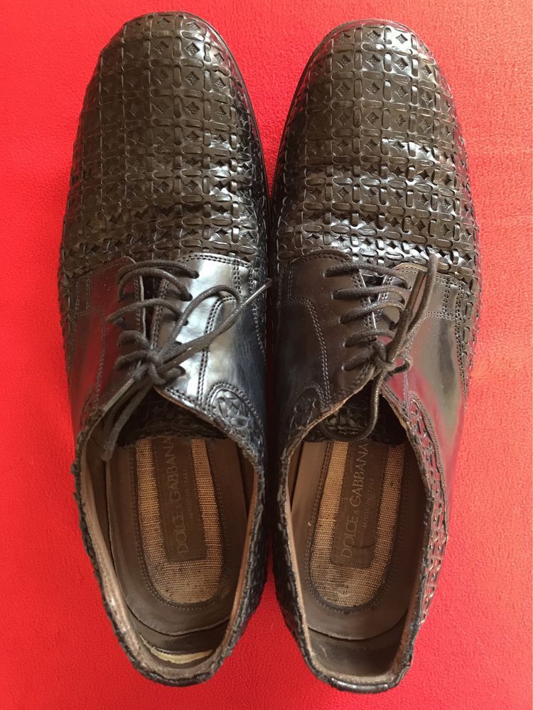 Dolce & Gabbana Dolce Gabbana Leather Shoes Size US 8 / EU 41 - 2 Thumbnail
