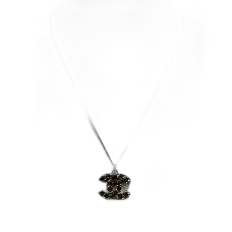 Vintage Chanel Necklace with Logo Design