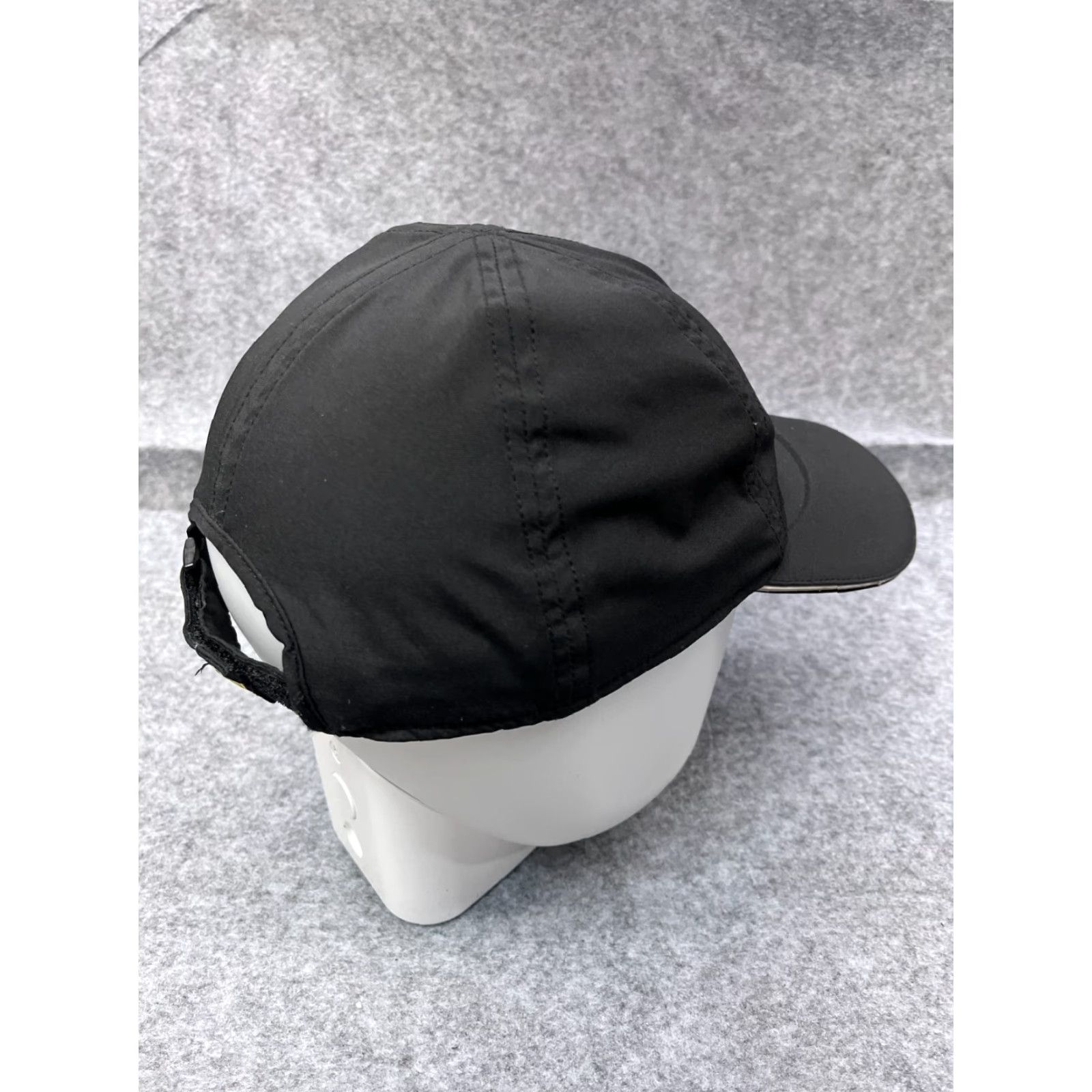Vintage Batman Run Hat Cap One Size Adult Black Yellow Polyester Spandex Adjustable Lightweight Baseball Cap Size ONE SIZE - 7 Thumbnail
