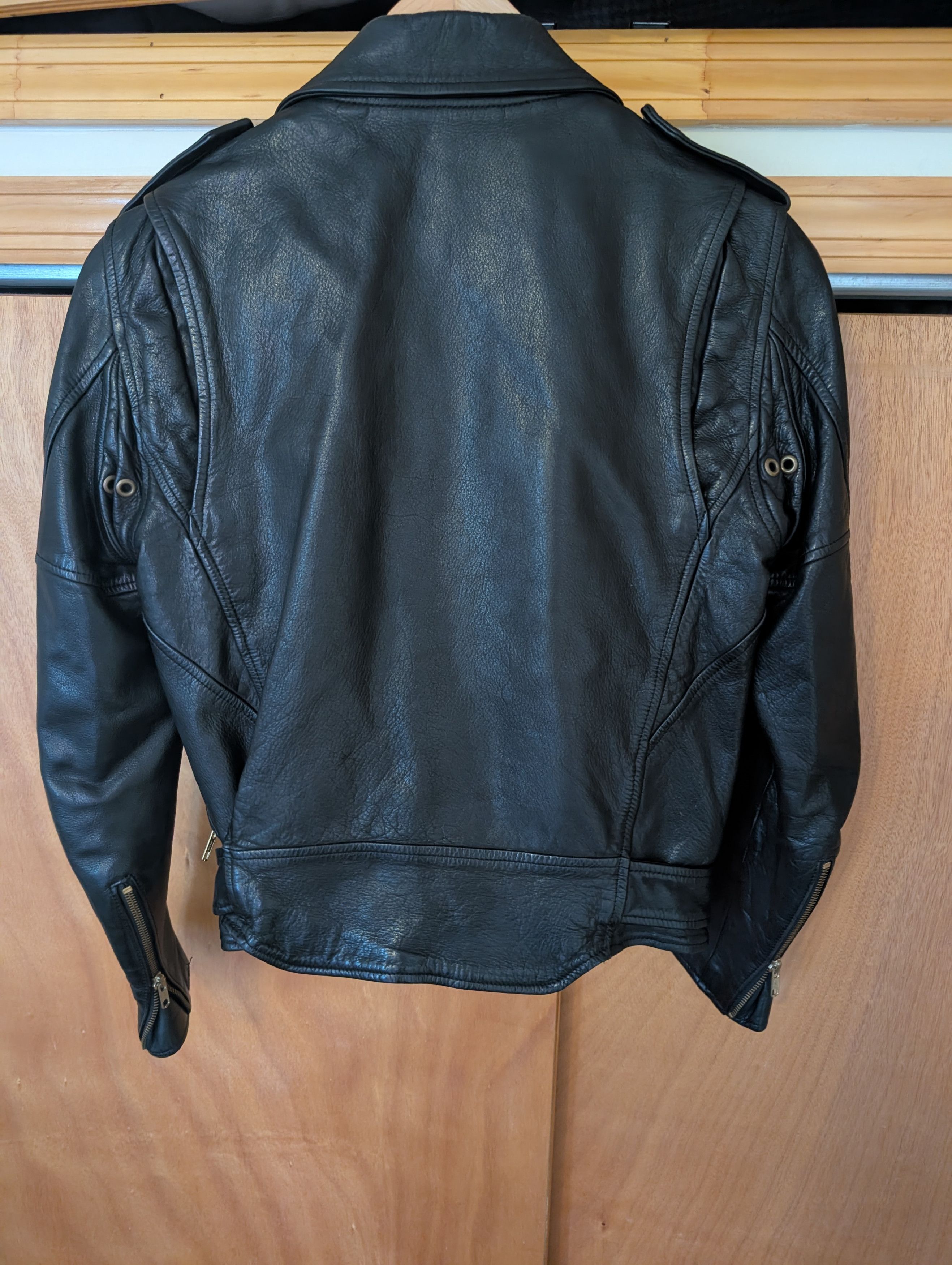 Blackmeans Blackmeans Calf Leather Jacket Size US XS / EU 42 / 0 - 2 Thumbnail