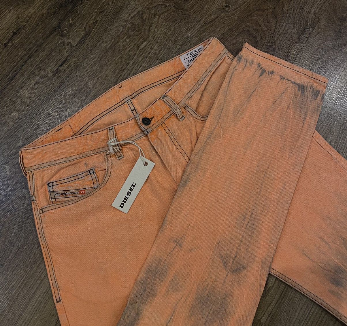 Diesel Diesel Tie Dye Thanaz Denim Pant x Avant Garde x Streetwear Size US 32 / EU 48 - 1 Thumbnail