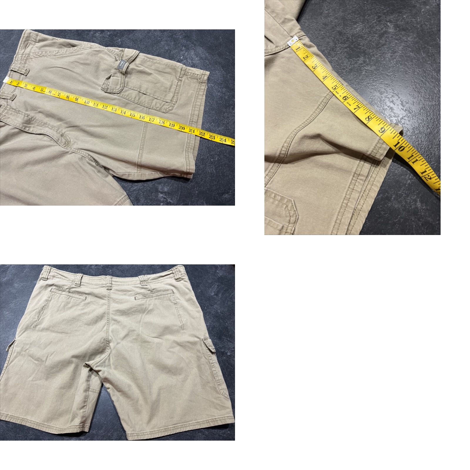 Wrangler Wrangler Cargo Shorts Men's Size 44 Relaxed Fit Cotton Outdoor Beige Size US 44 / EU 60 - 8 Thumbnail