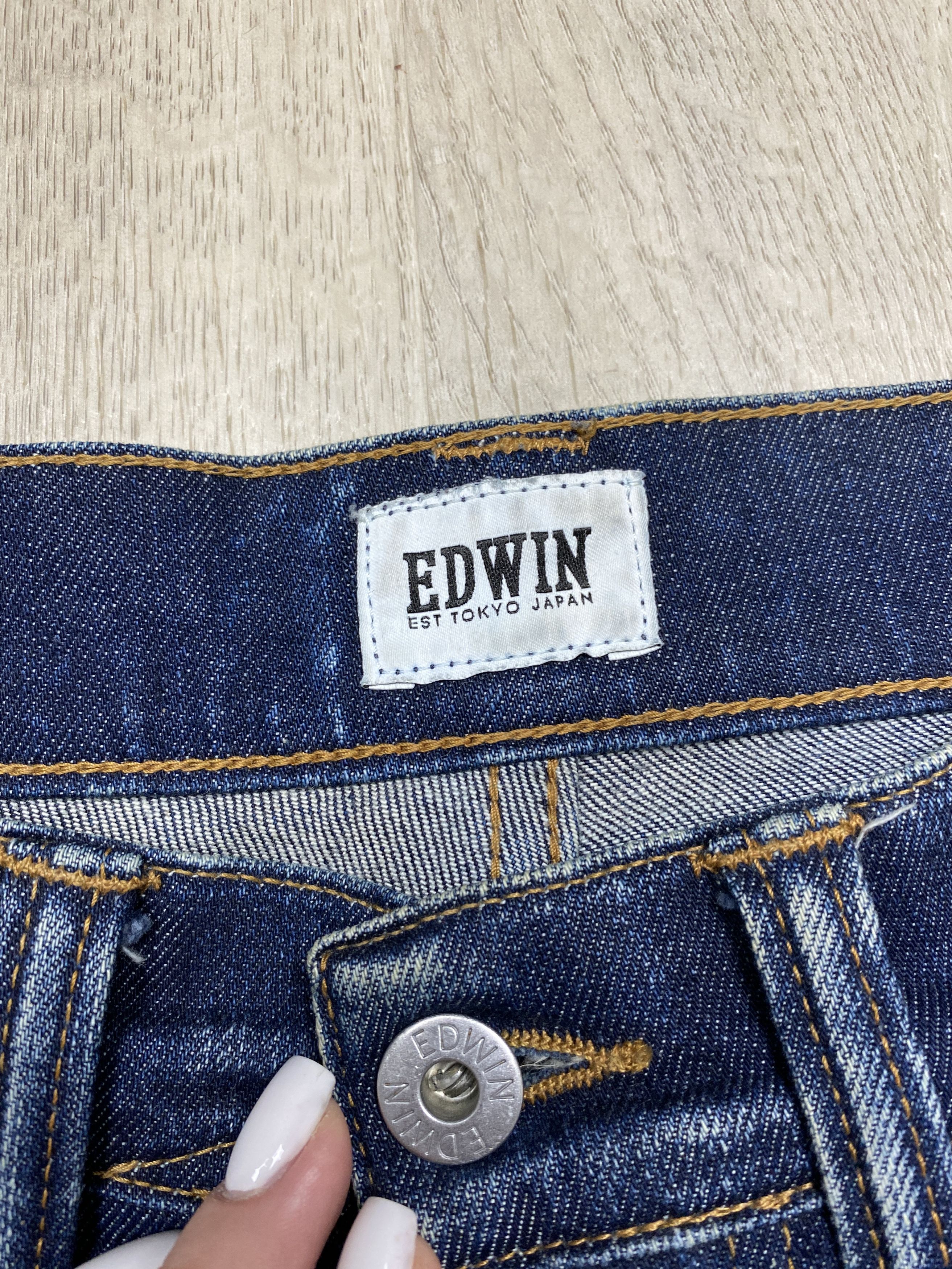 Edwin Edwin Vintage Mens Regular Tapered Denim Pants Jeans Y2K Size US 29 - 7 Thumbnail