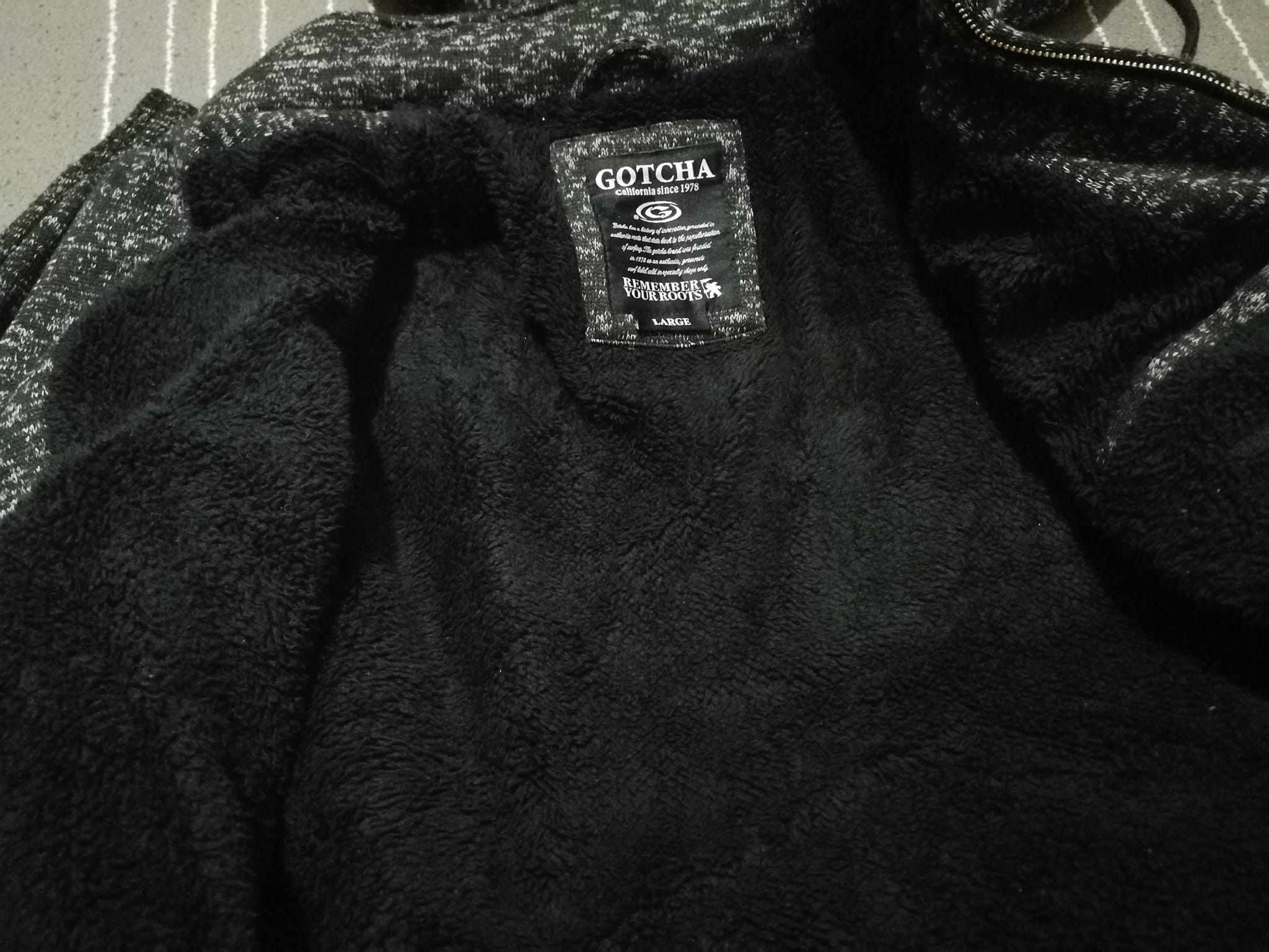 Gotcha Gotcha the blue cool hoodie M Size US M / EU 48-50 / 2 - 8 Thumbnail