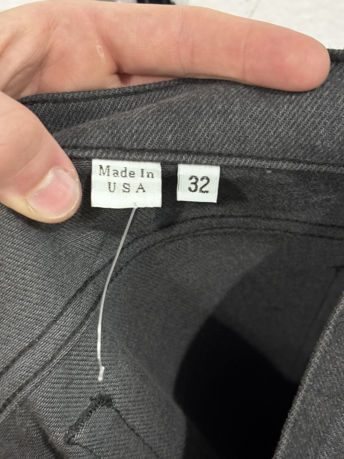Matty Boy MATTY BOY ANTI PROMO 99 EYES DENIM BLACK/GREY Size US 32 / EU 48 - 7 Thumbnail