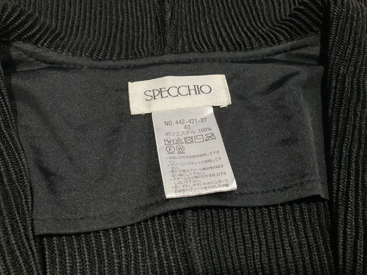 Issey Miyake × Japanese Brand × Pleats Please Issey Miyake 🔥Issey Miyake Style Specchio Pleats Long Cardigan Hoodie Size US L / EU 52-54 / 3 - 9 Thumbnail