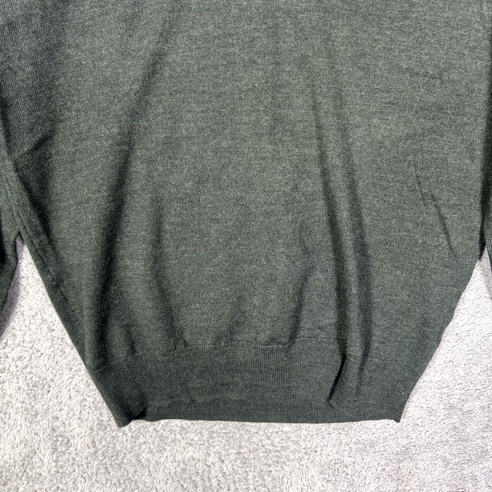 Peter Millar Peter Millar Sweater Mens M Merino Wool Green V Neck Pullover Knit Soft Preppy Shirt? Size US M / EU 48-50 / 2 - 3 Thumbnail