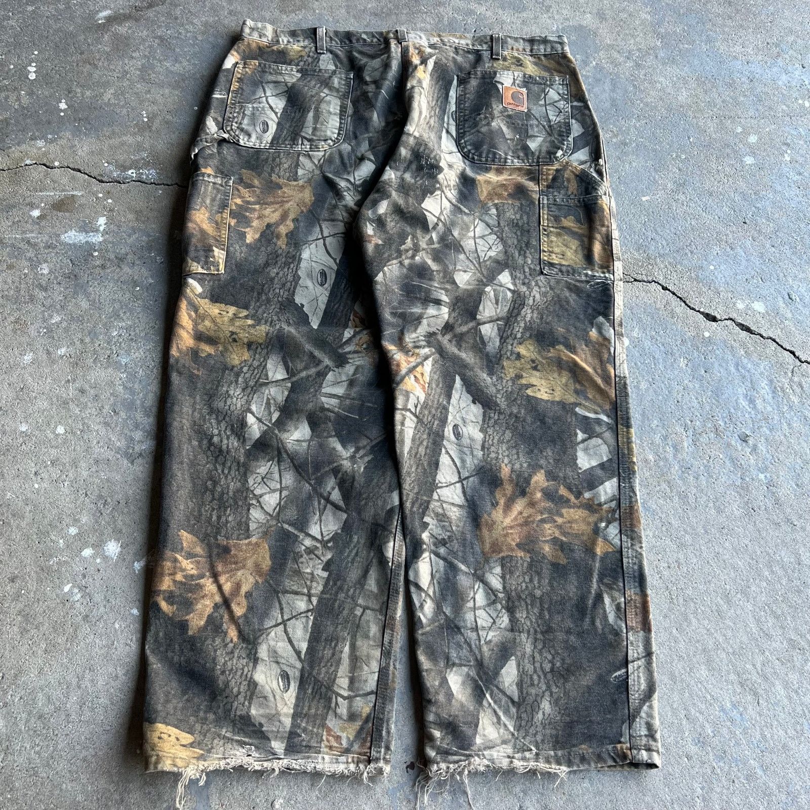 パンツ superwide realtree doubleknee cargopants Empyre x Realtree Edge Canvas Double Knee Camo Carpenter