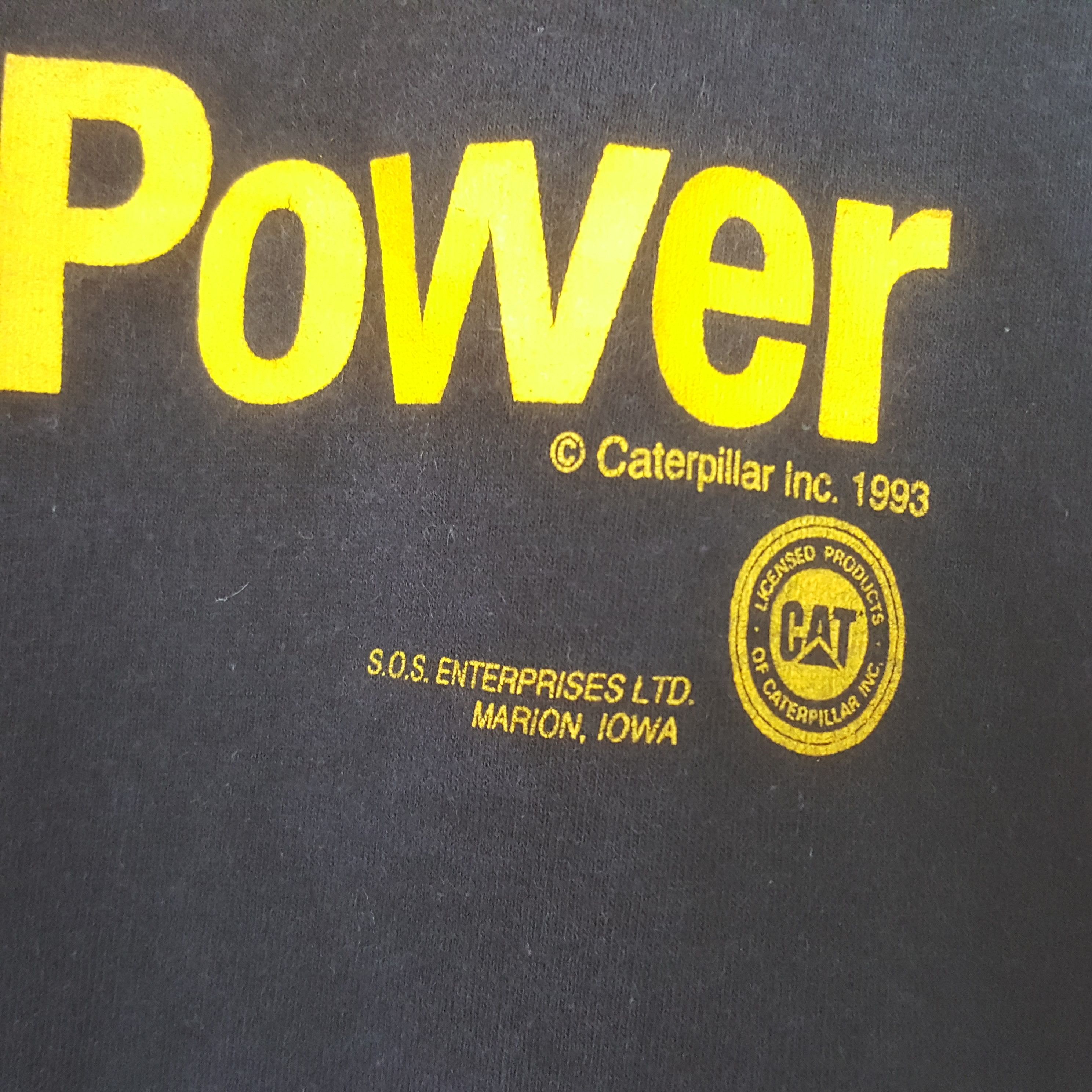 Caterpillar Vintage CAT Caterpillar 1993 Tshirt Size US S / EU 44-46 / 1 - 4 Thumbnail