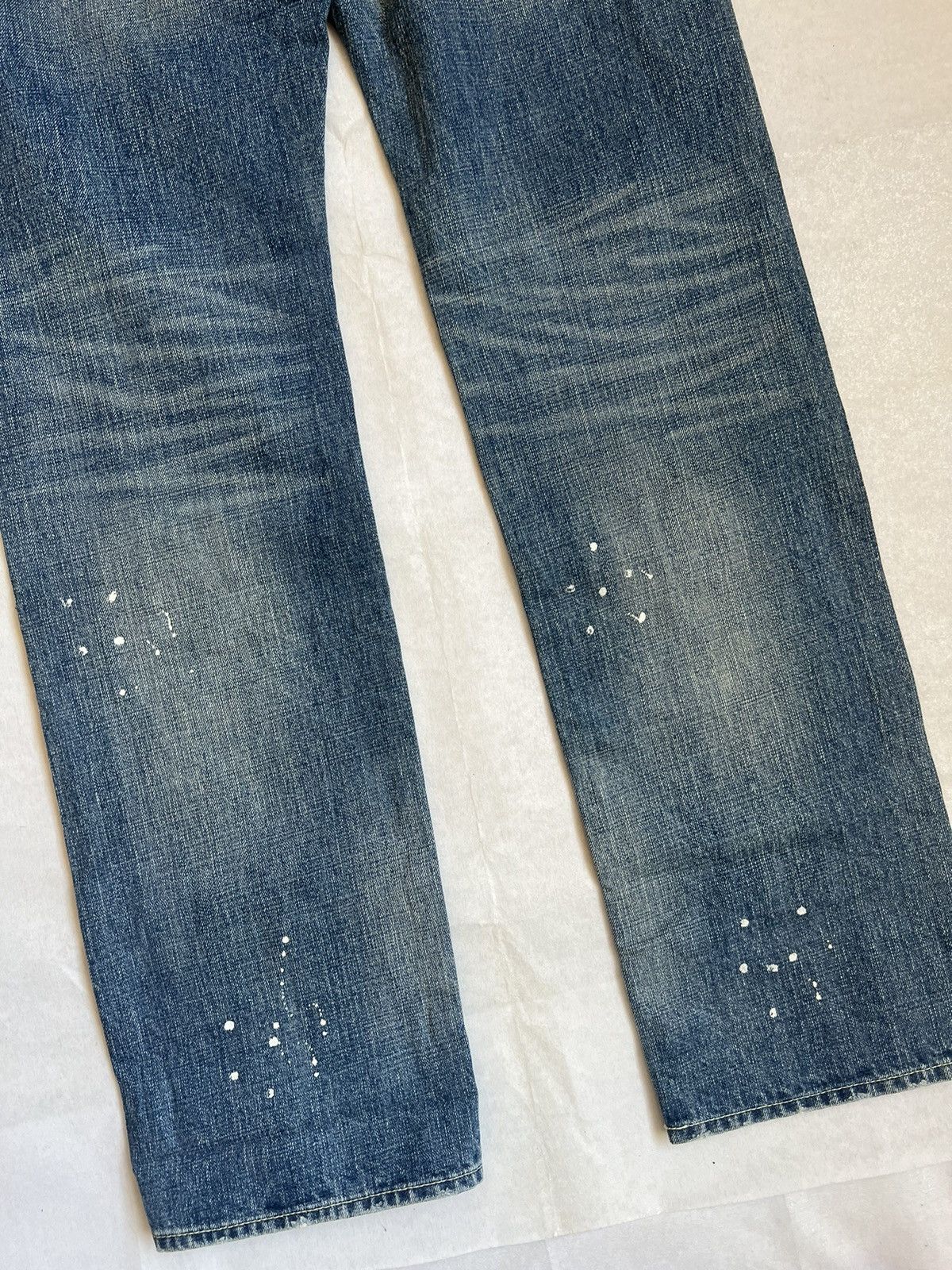 Global Work Paint Splatter Global Work Selvedge Denim Inspire By Kapital Size US 33 - 14 Thumbnail