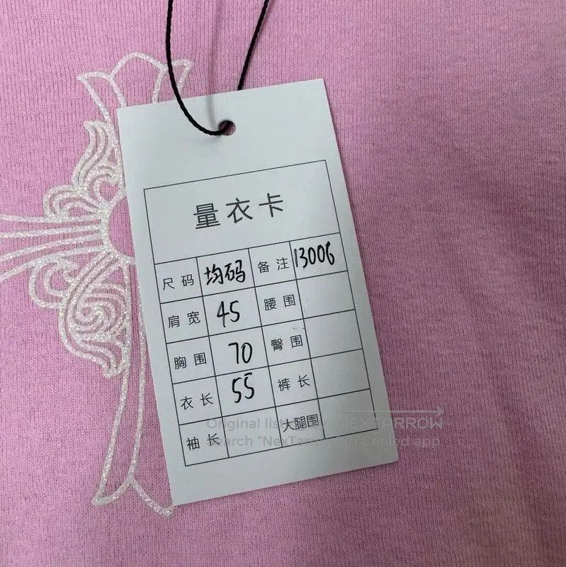 Chrome Hearts Chrome Hearts Pink Women's T-Shirt Size S . Size S / US 4 / IT 40 - 6 Thumbnail