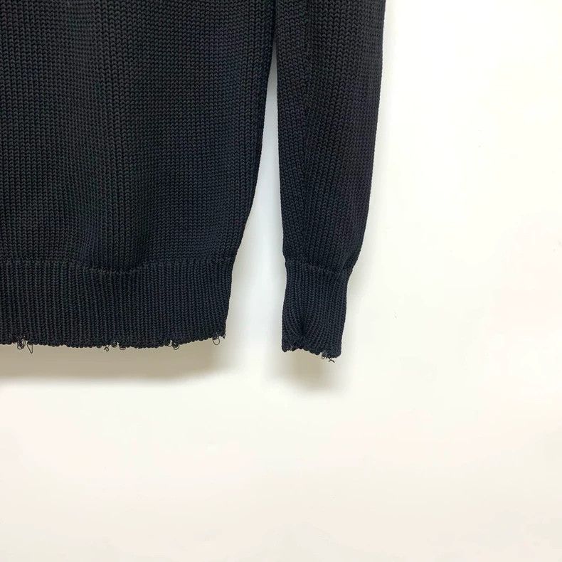 Givenchy Givenchy Black 'I FEEL LOVE' Sweater XS Size 100% Pure Size US XS / EU 42 / 0 - 6 Thumbnail