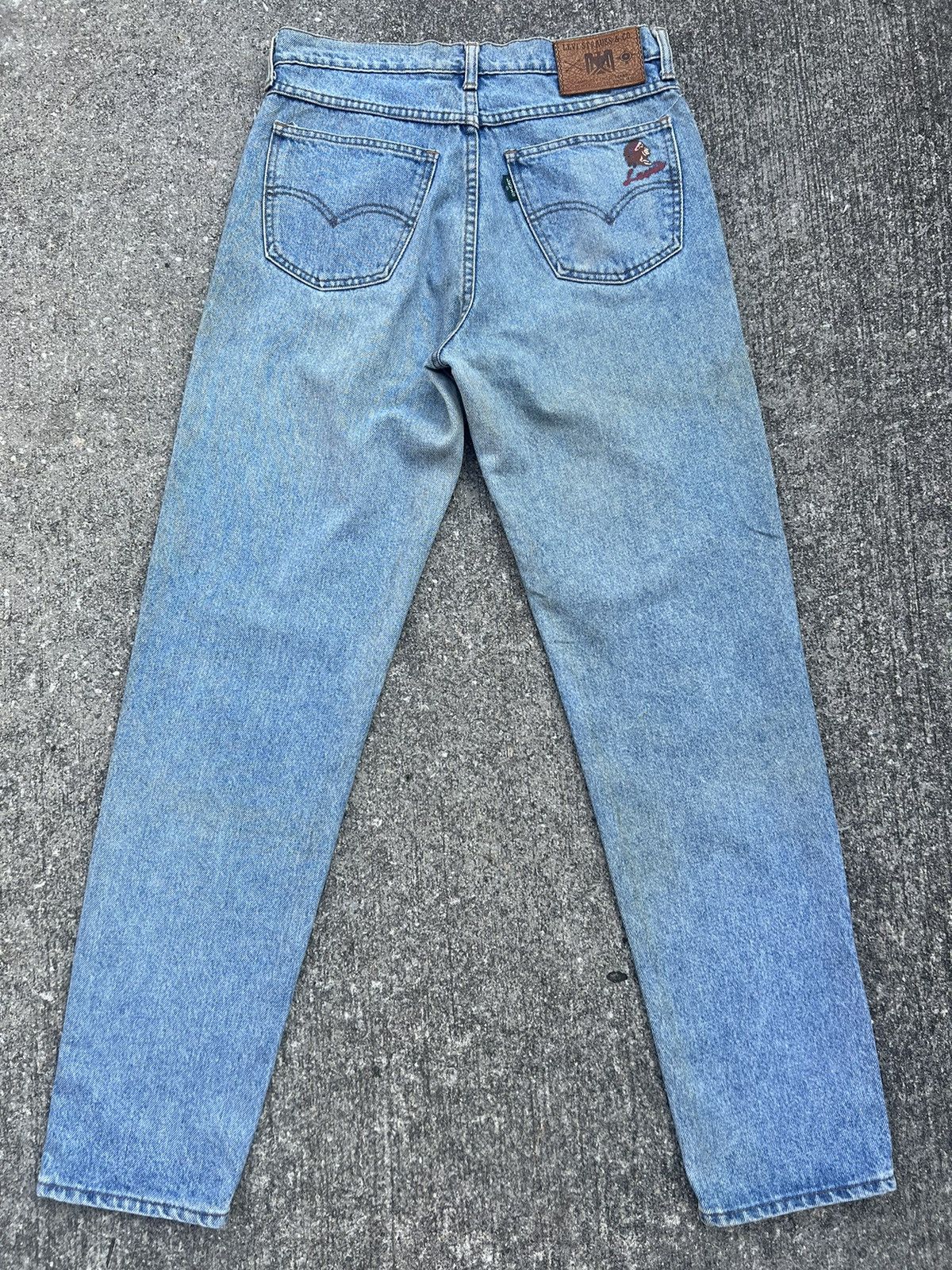 Levi's Vintage 1989 Levi’s Apache Dirty Mud Denim Jeans Size US 31 - 2 Thumbnail