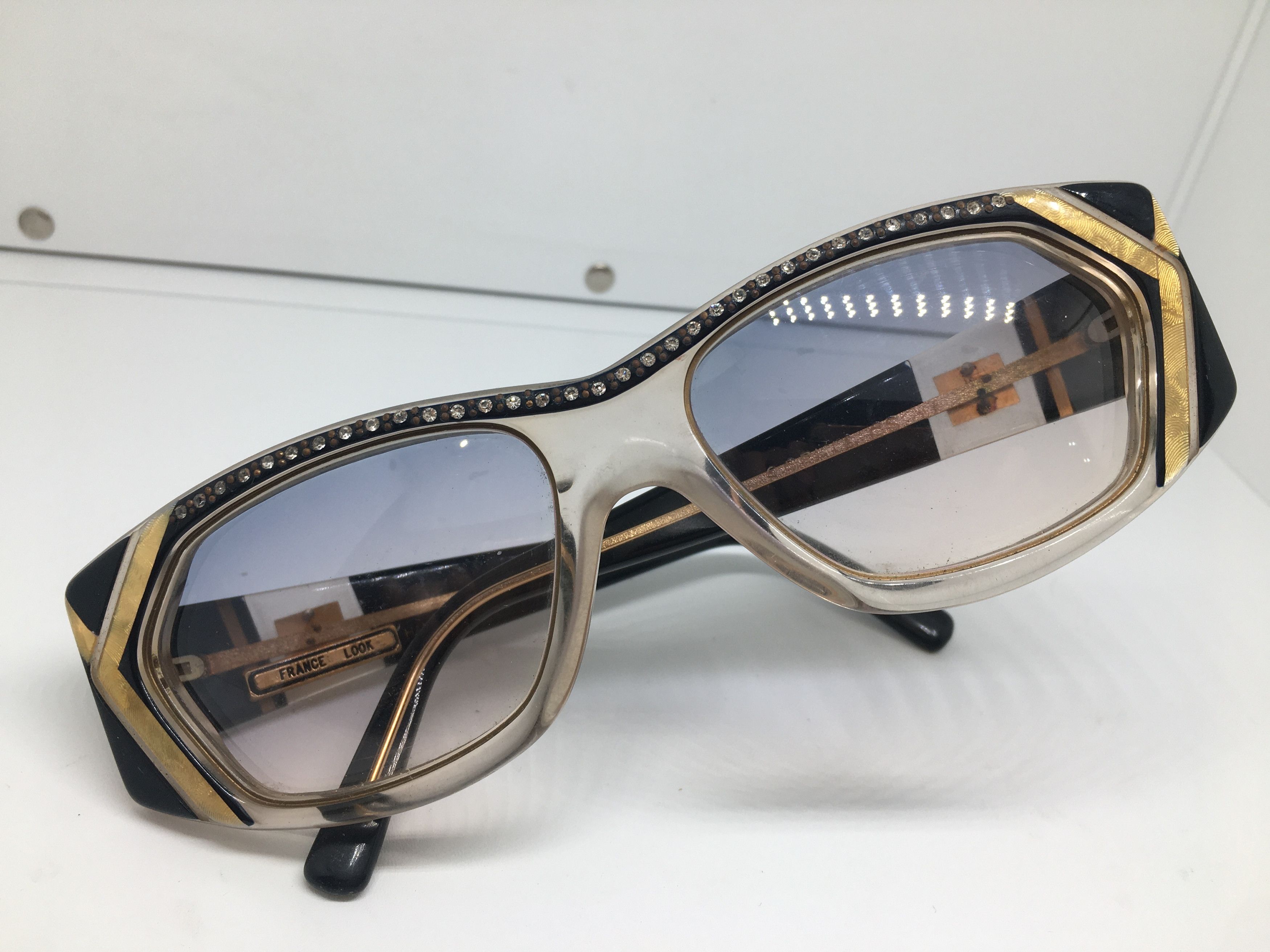 Vintage Vintage FRANCE LOOK Sophia Sunglasses Frame Made in France Size ONE SIZE - 7 Thumbnail