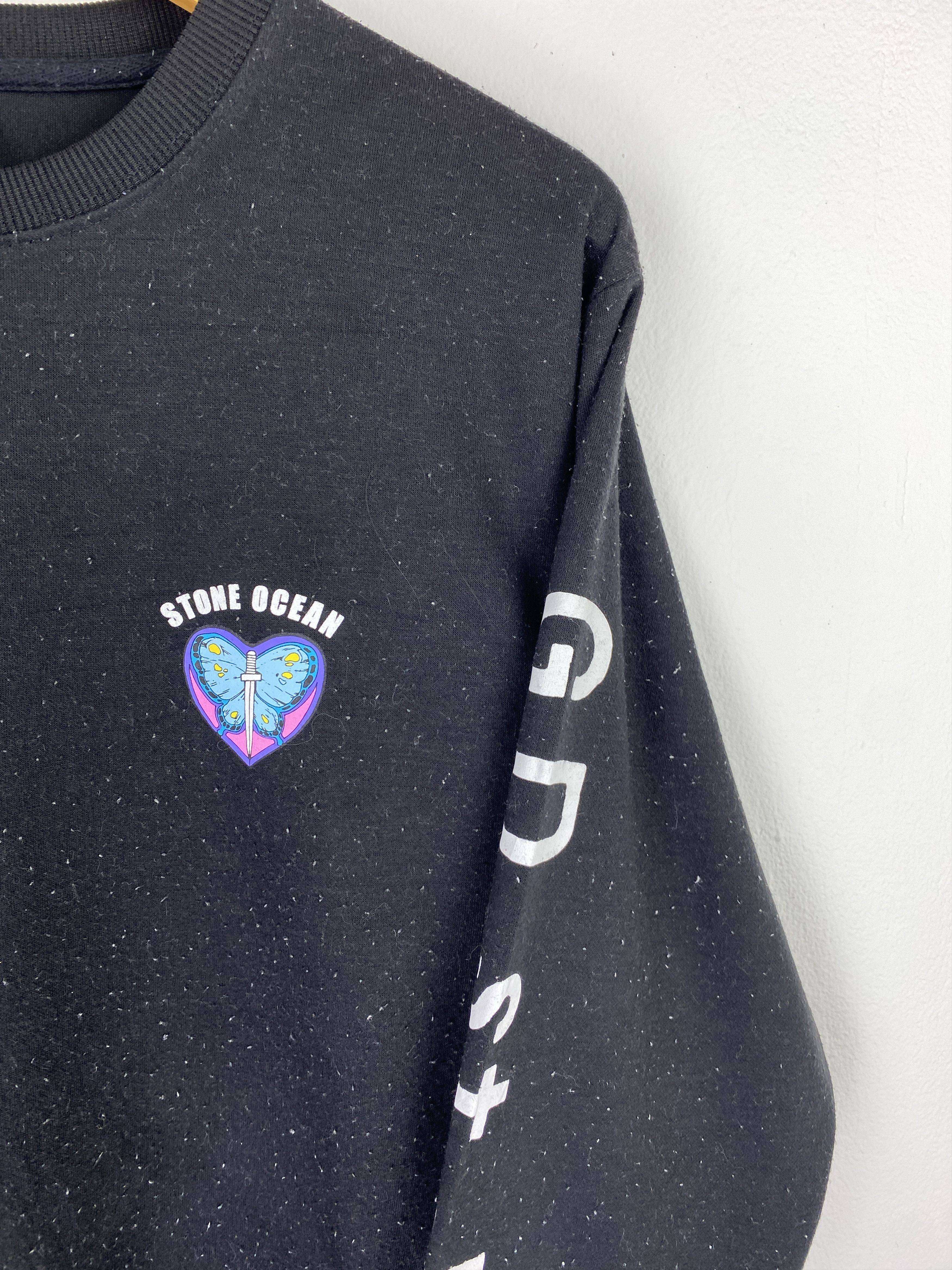 Anime Vintage JoJo Bizarre Backhit Crewneck Sweatshirt SH0469 Size US L / EU 52-54 / 3 - 8 Thumbnail