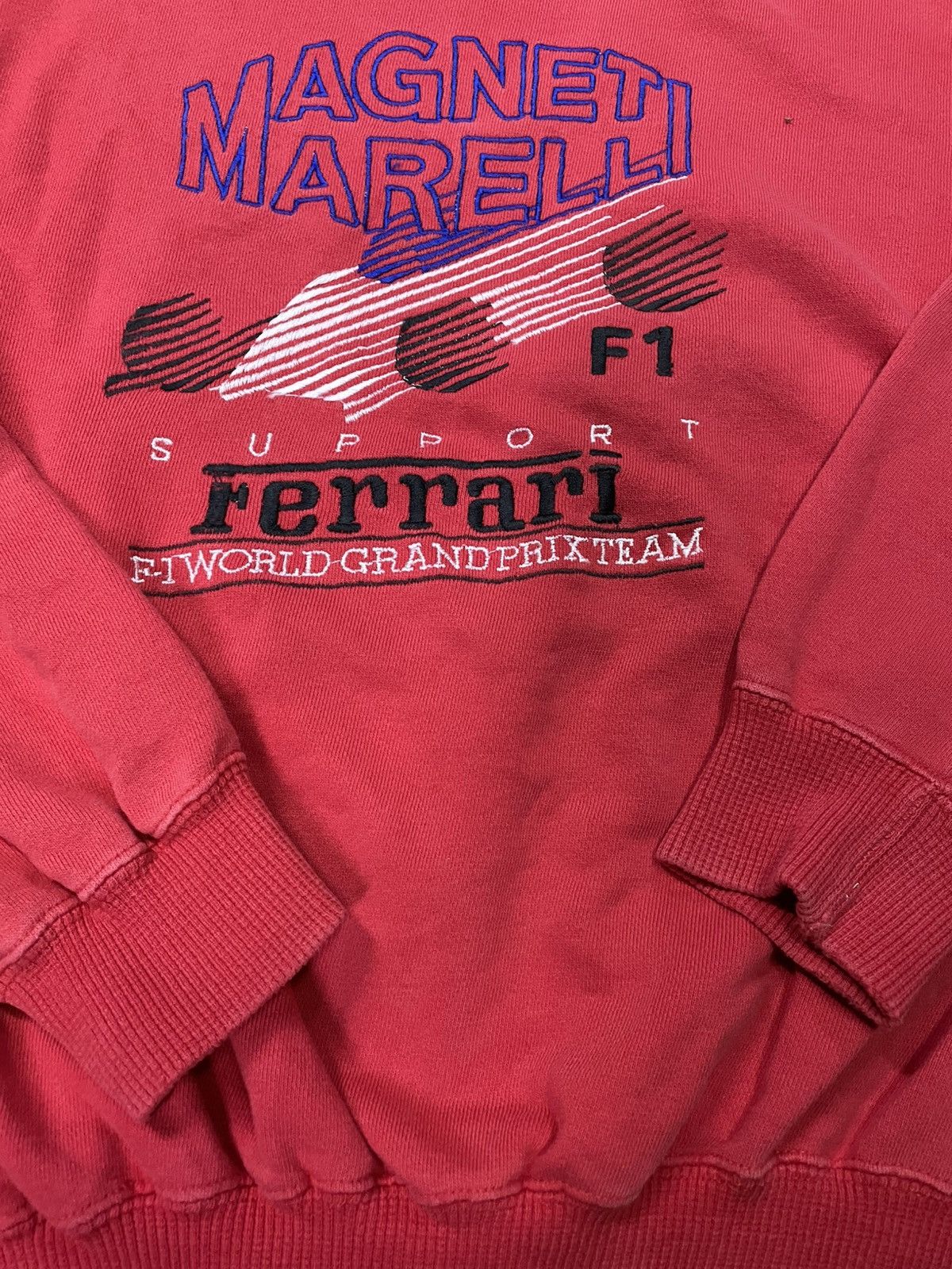 Ferrari Vintage Ferrari Magneti Marelli sweatshirt Size US L / EU 52-54 / 3 - 2 Thumbnail