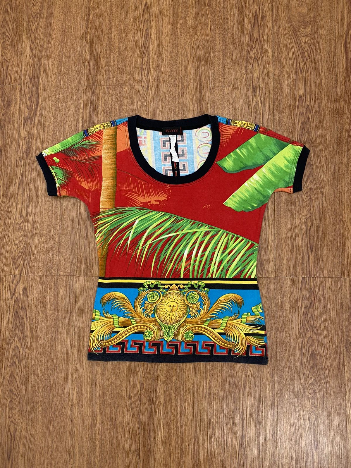 Versace Istante Versace all over printed t-shirt Size US S / EU 44-46 / 1 - 1 Thumbnail