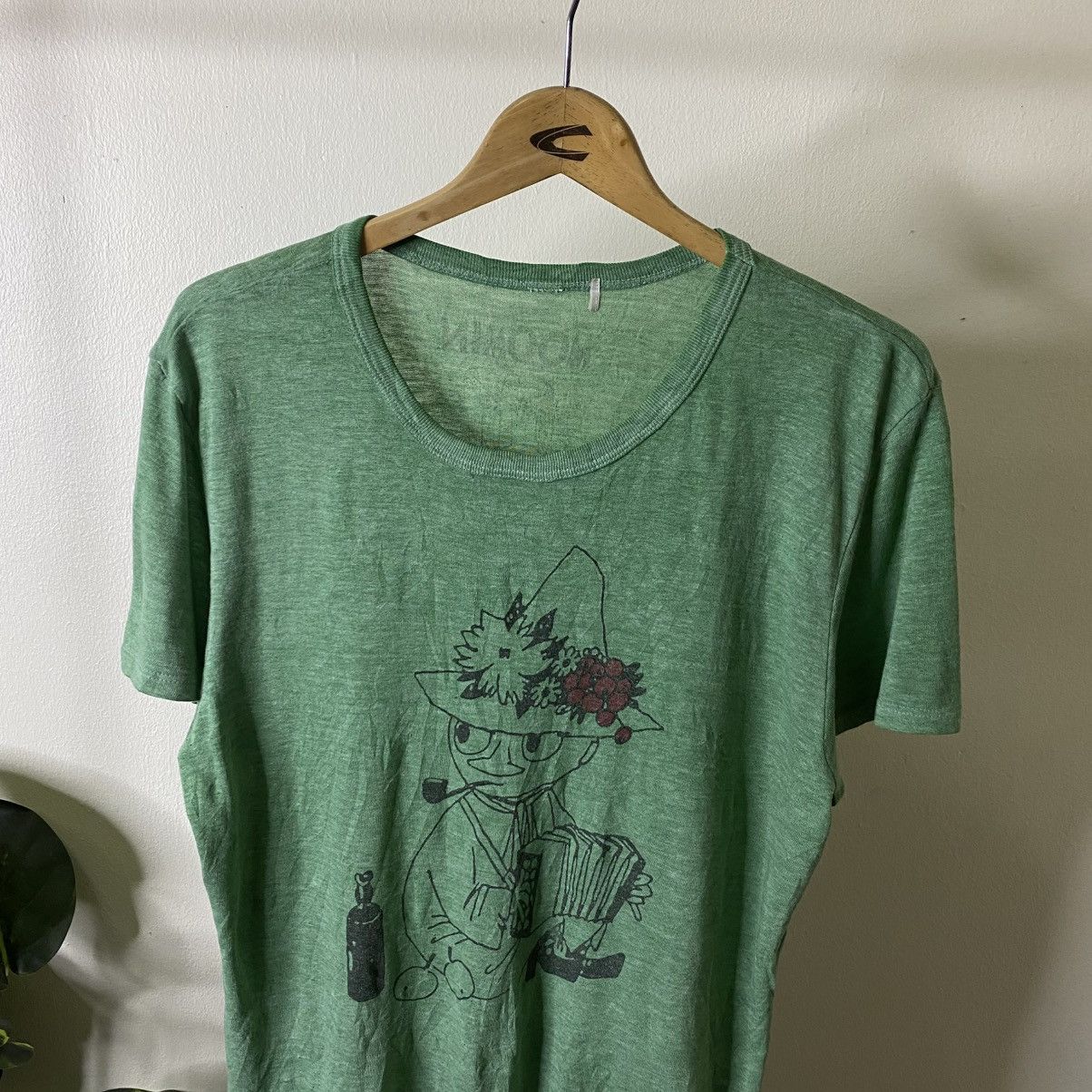 Vintage 1990s Moomin Animated Series Cartoon T Shirt Size US M / EU 48-50 / 2 - 2 Thumbnail