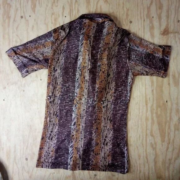 Vintage Vintage Joel Abstract Pattern Polyester Disco Shirt Size US M / EU 48-50 / 2 - 5 Thumbnail