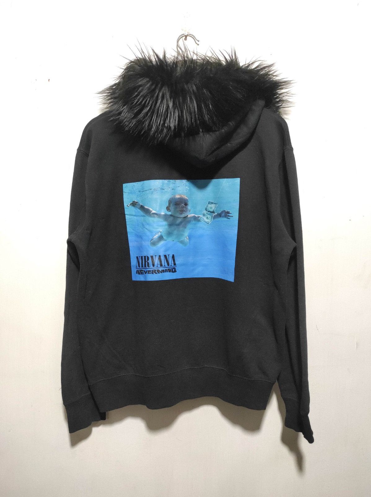 Band Tees Nirvana Nevermind zipper fur hoodie Size US L / EU 52-54 / 3 - 10 Thumbnail