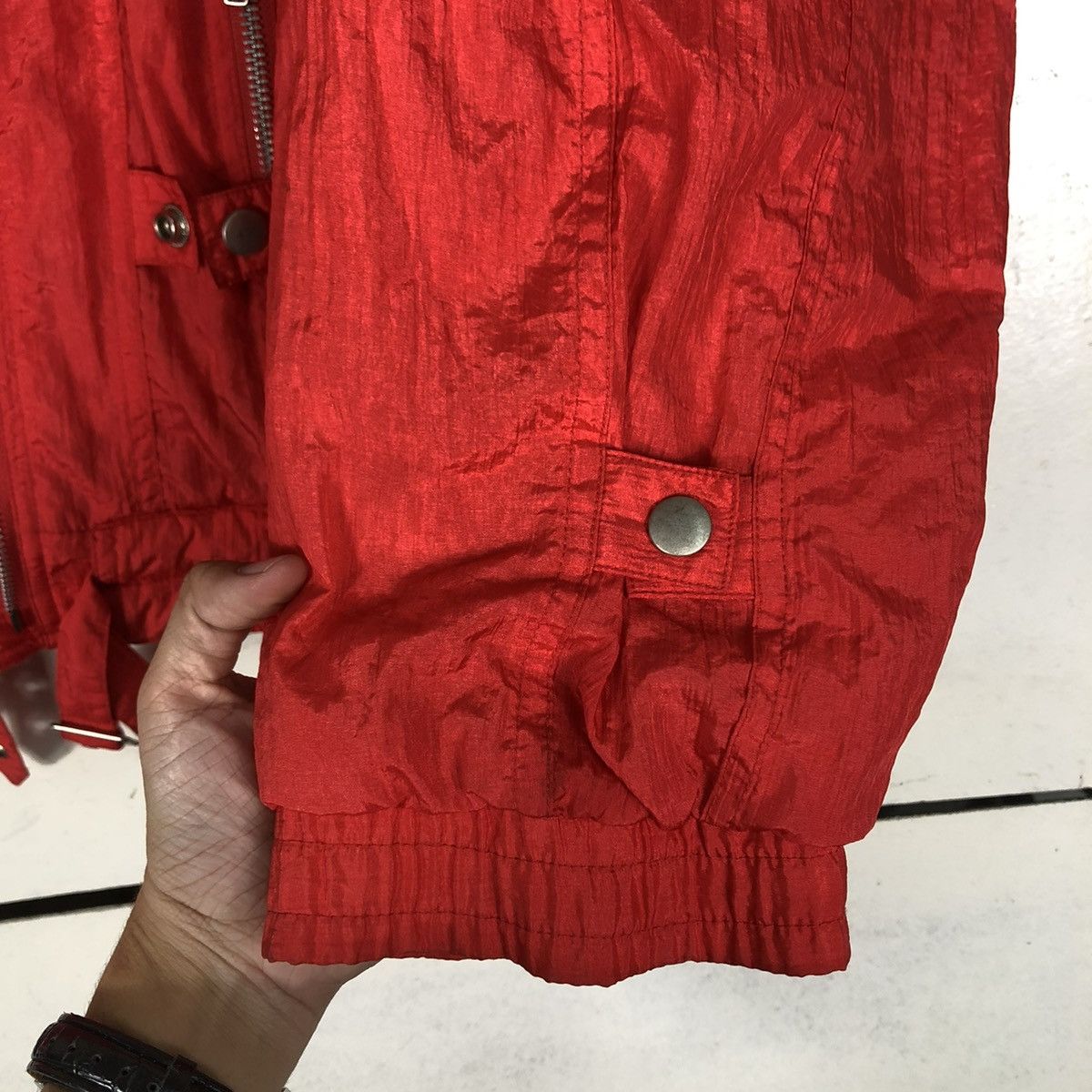 Japanese Brand 🔥BOMBER JACKET DOUBLE ZIPPER PARACHUTE BONDAGE ISSEY MIYAKE Size US M / EU 48-50 / 2 - 17 Thumbnail