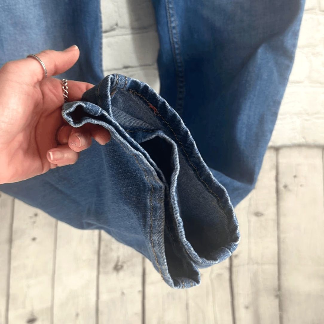 Levi's VINTAGE Levi’s 511 Mens Straight Jeans - Blue, Regular, W32 L34 Lightweight, 32 x 34, Men, Jeans, 511, Straight, Lightweight, Blue, 90s? Size US 32 / EU 48 - 3 Thumbnail