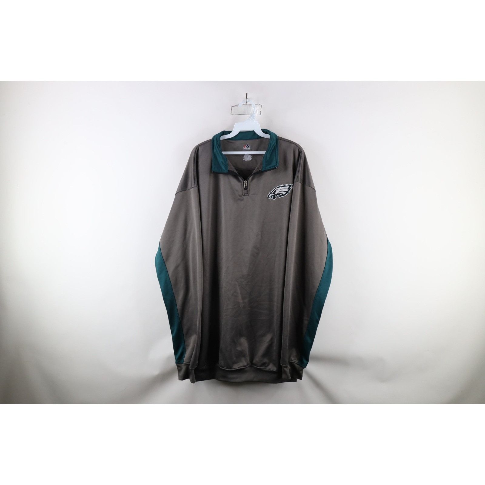 Majestic Vintage Majestic Philadelphia Eagles Football Sweater Size US XXL / EU 58 / 5 - 1 Thumbnail