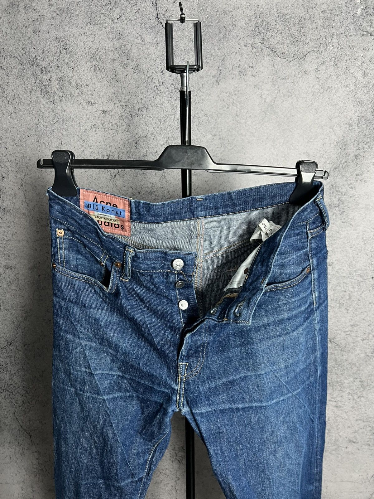 Acne Studios Acne Studios Bla Konst Jeans Size 33x34 Straight Denim Pants Size US 33 - 3 Thumbnail