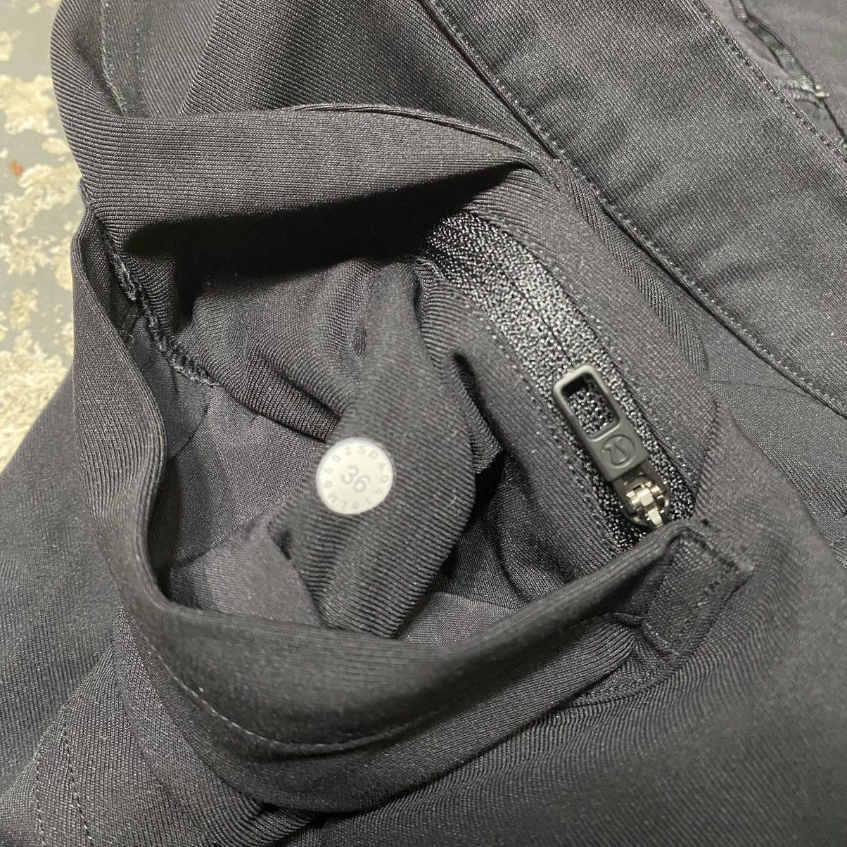 Lululemon × Vintage Lululemon Men’s ABC Pants Slim Fit Black Size US 38 / EU 54 - 12 Thumbnail