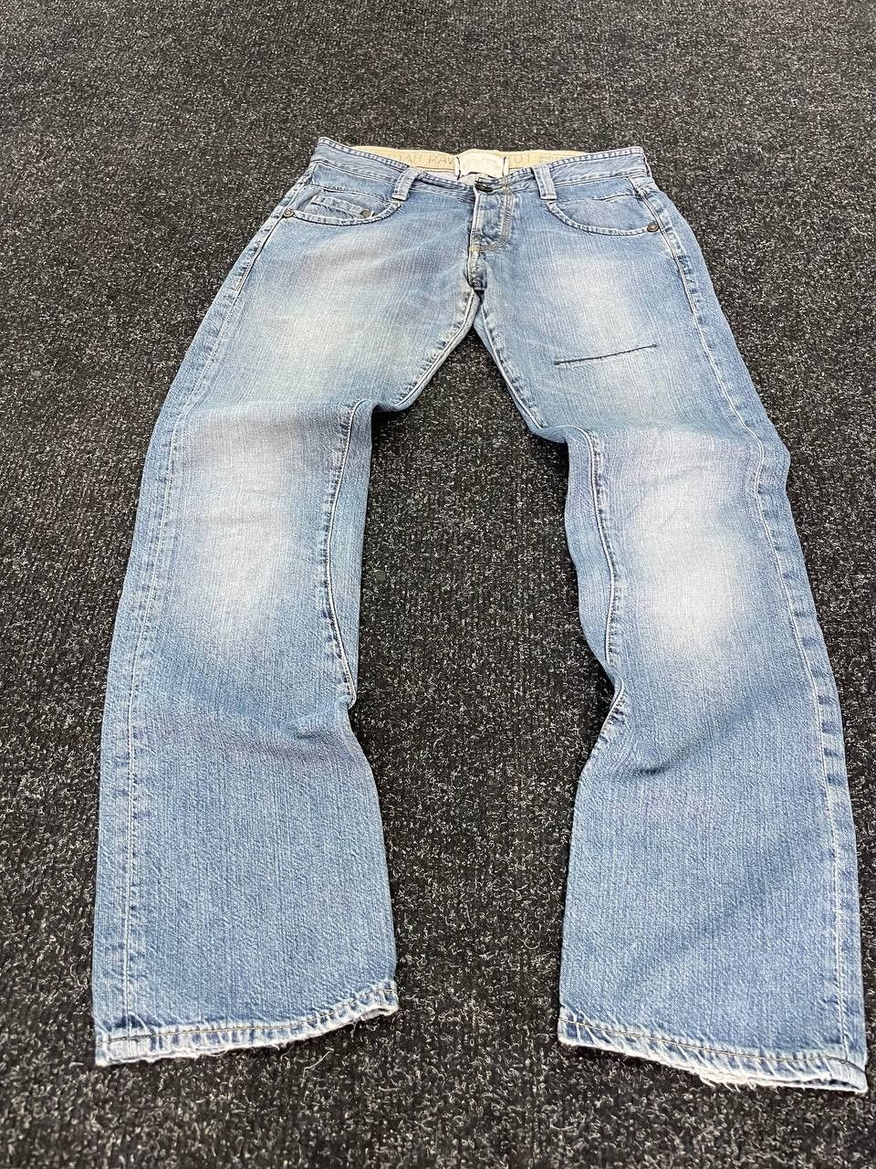 G-Star × Hysteric Glamour × Le Grande Bleu (L.G.B.) Gstar HYSTERIC GLAMOUR BALENCIAGA STYLE FLARED PANTS Size US 31 - 1 Thumbnail